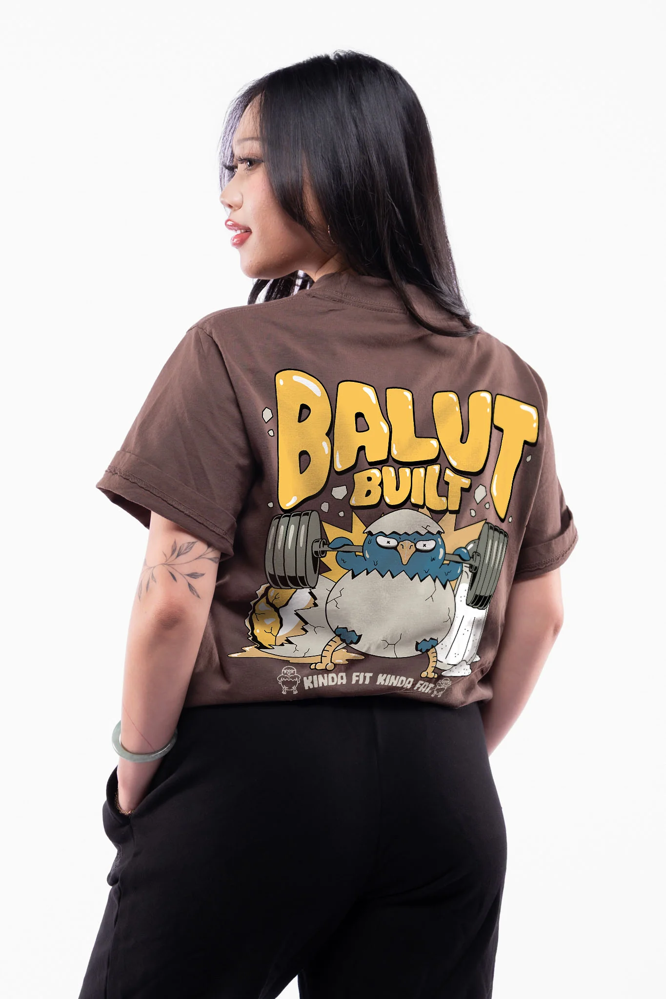 Balut Built Premium Oversized T-Shirt - Image 3