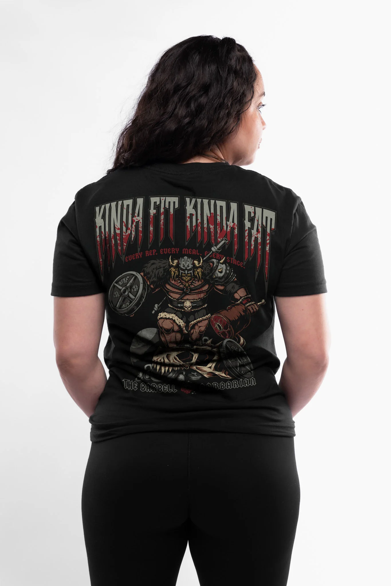 Barbell Barbarian Signature Blend T-Shirt - Image 2
