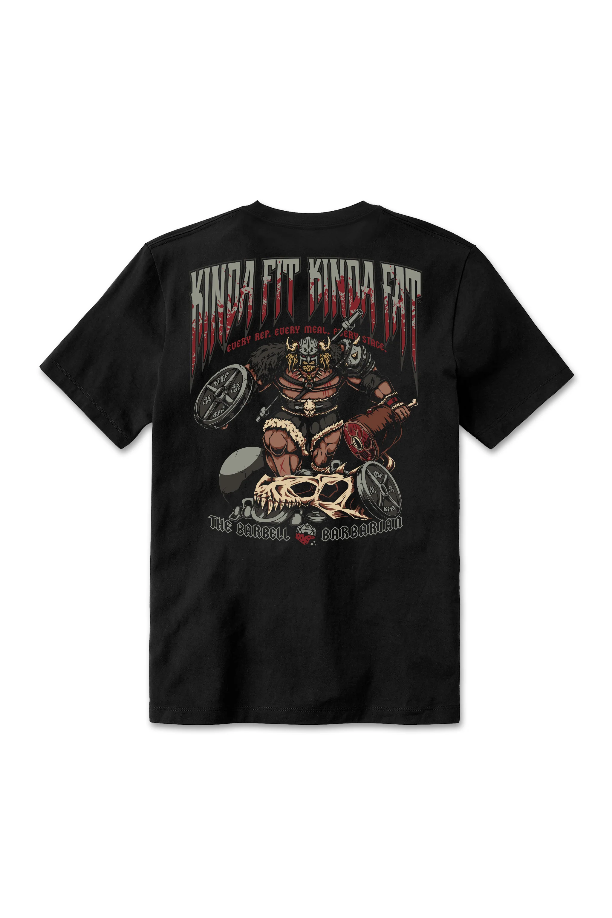 Barbell Barbarian Signature Blend T-Shirt - Image 9