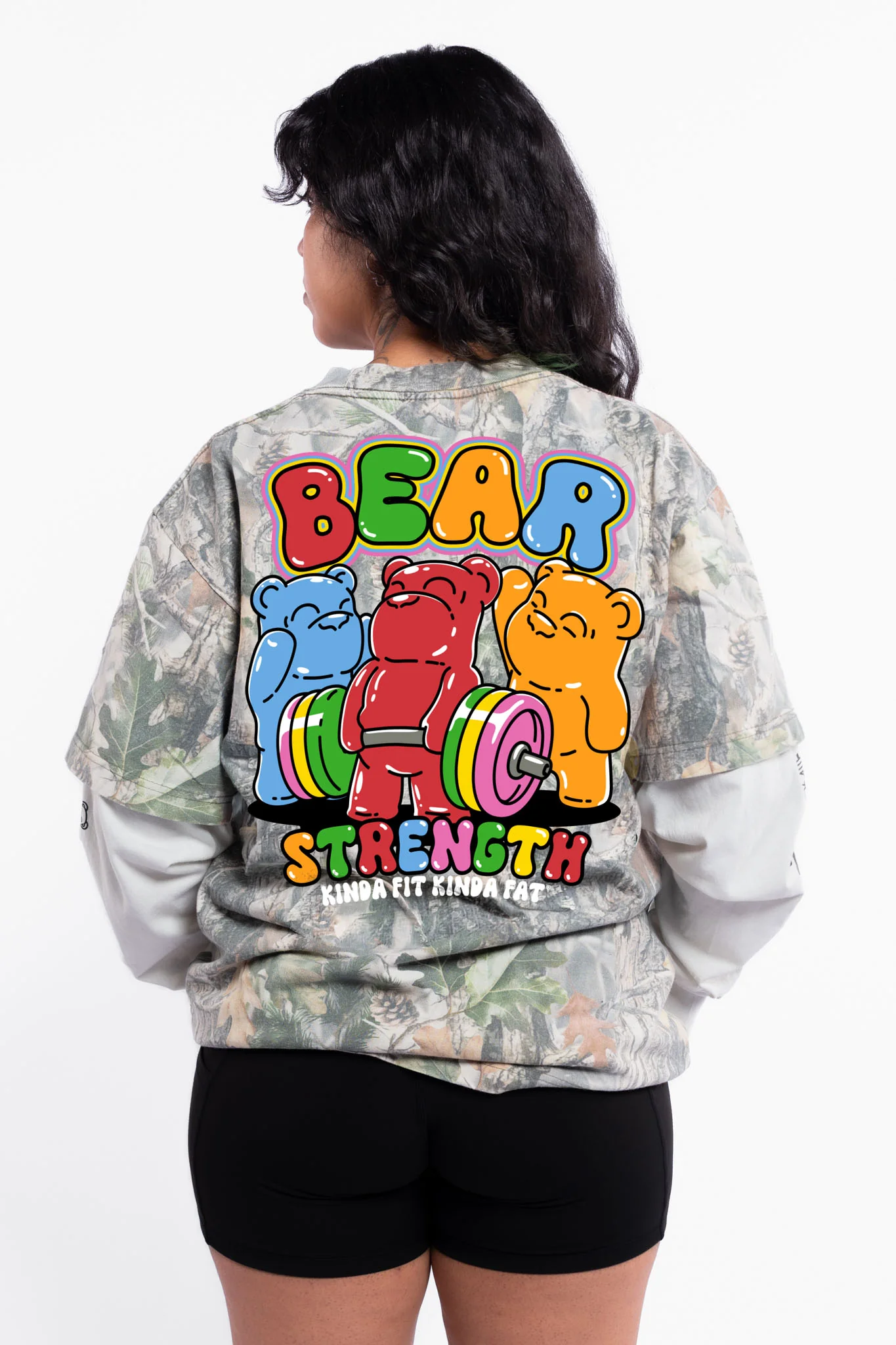Bear Strength Camo Layered Longsleeve - Image 5