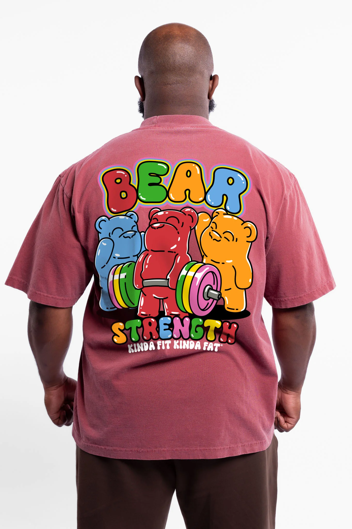 Bear Strength Premium Oversized T-Shirt - Image 3