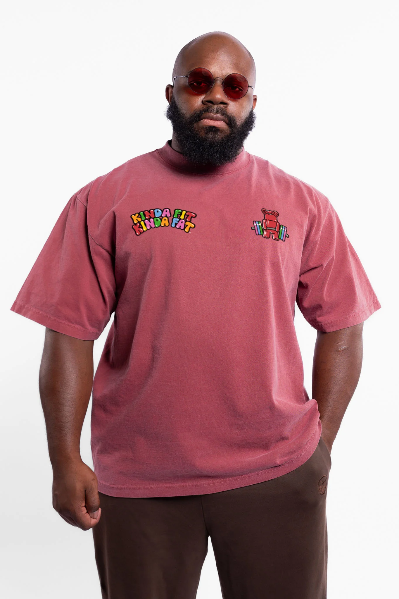Bear Strength Premium Oversized T-Shirt - Image 4