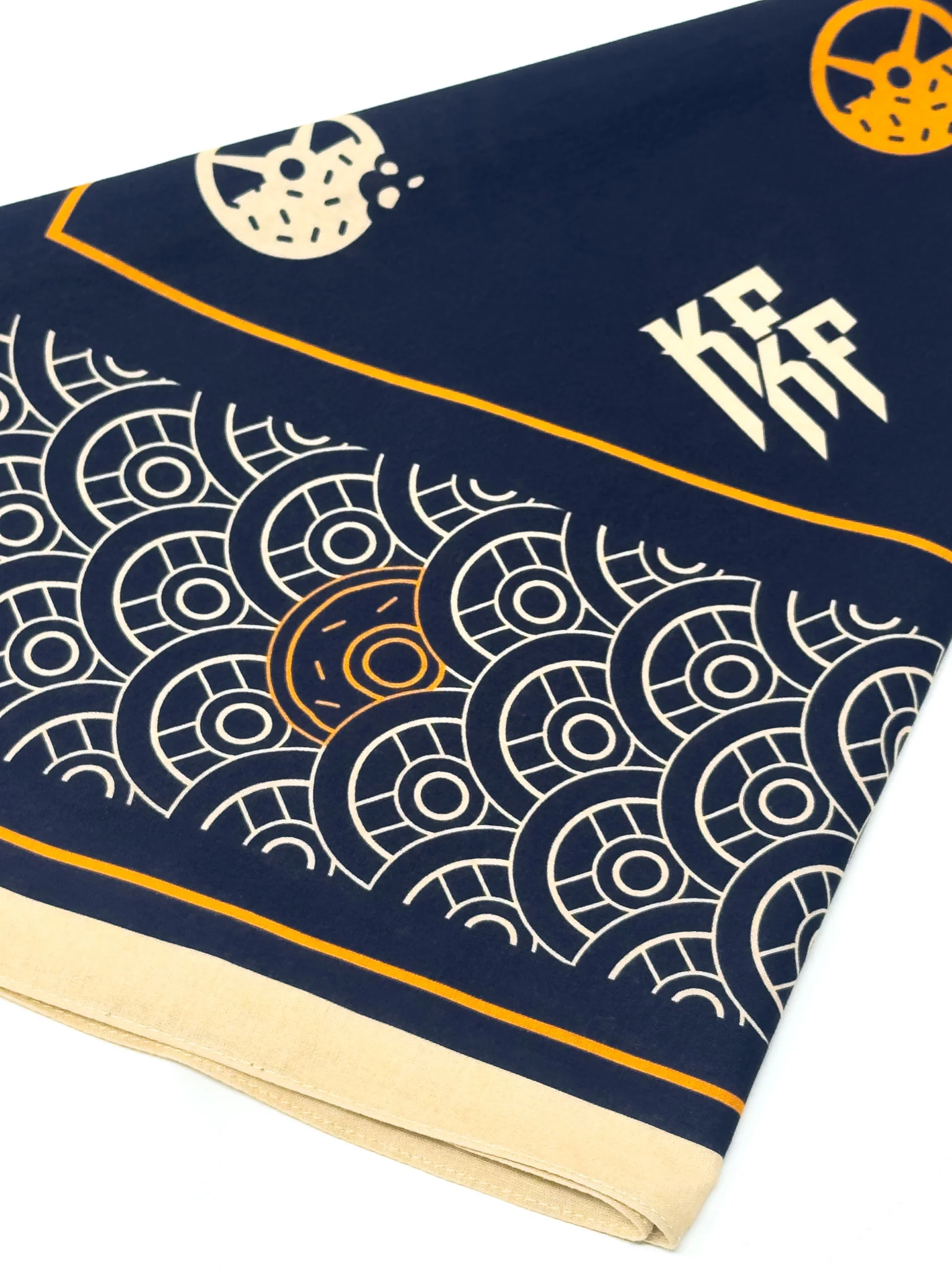 Blue Waves XL Bandana - 32" - Image 5