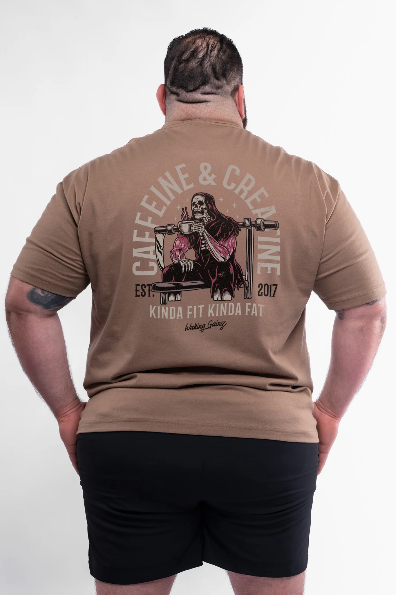 Caffeine & Creatine Deluxe Cotton T-Shirt