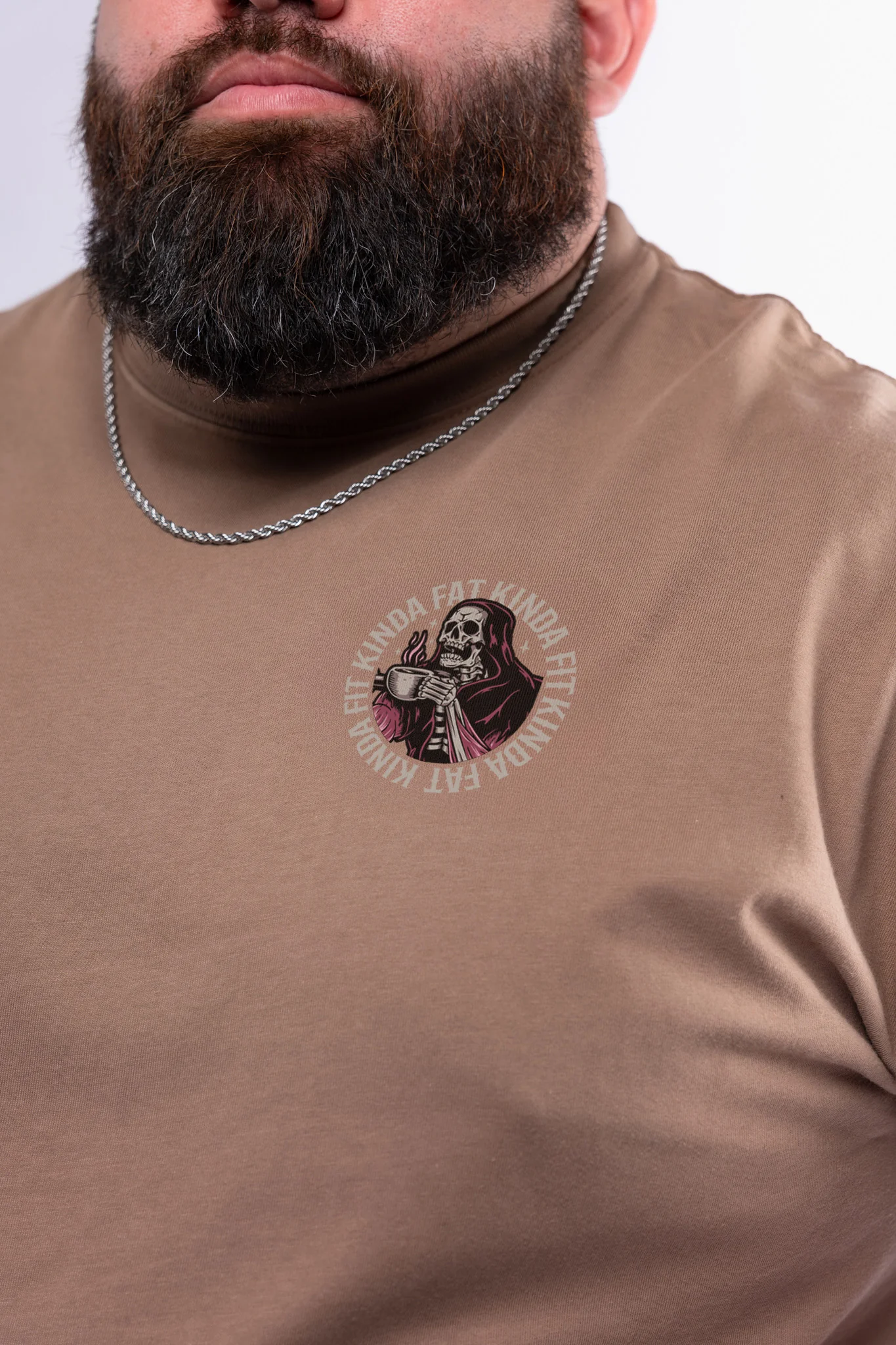 Caffeine & Creatine Deluxe Cotton T-Shirt - Image 6