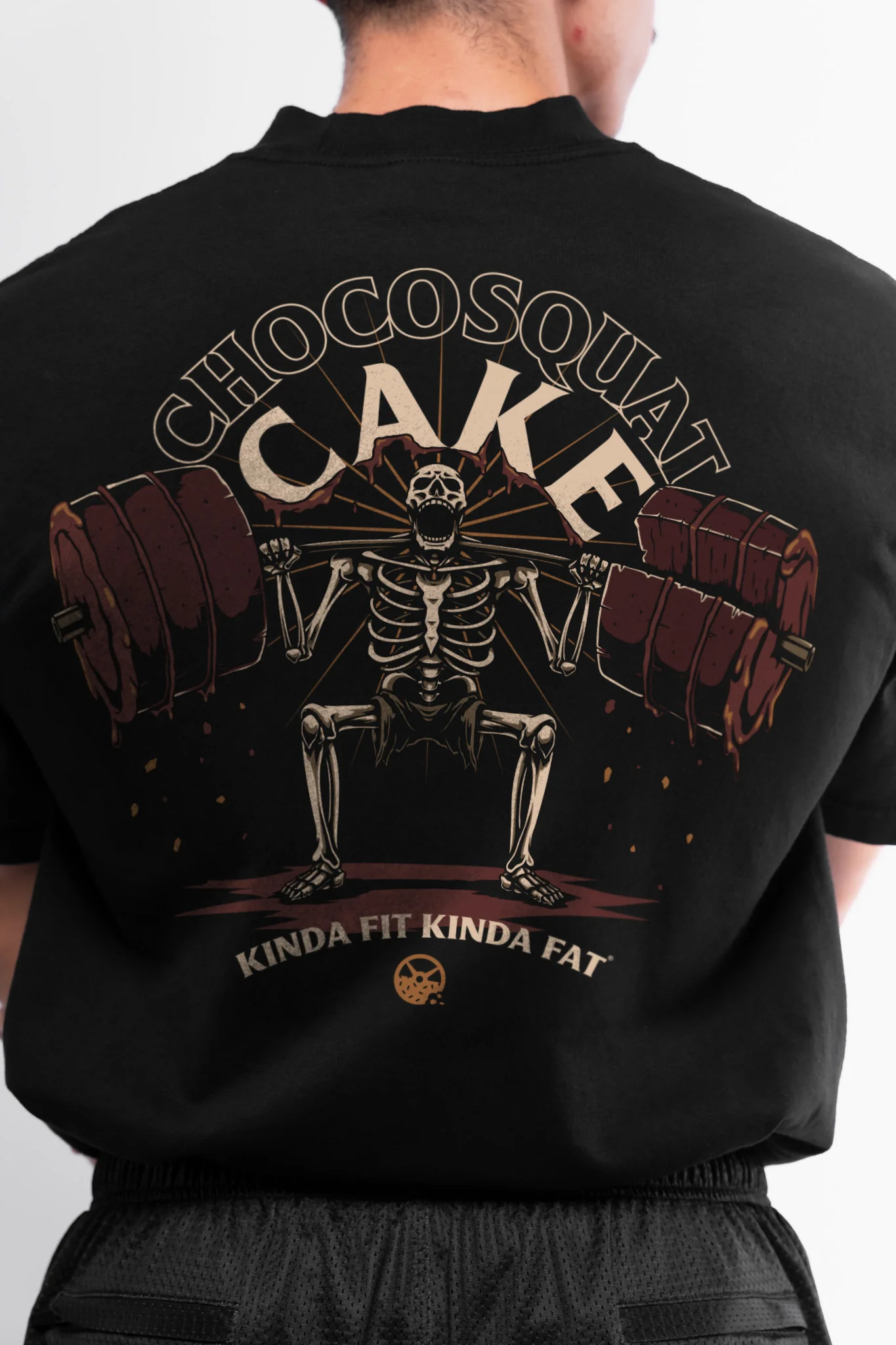 Chocosquat Cake Premium Oversized T-Shirt - Image 5