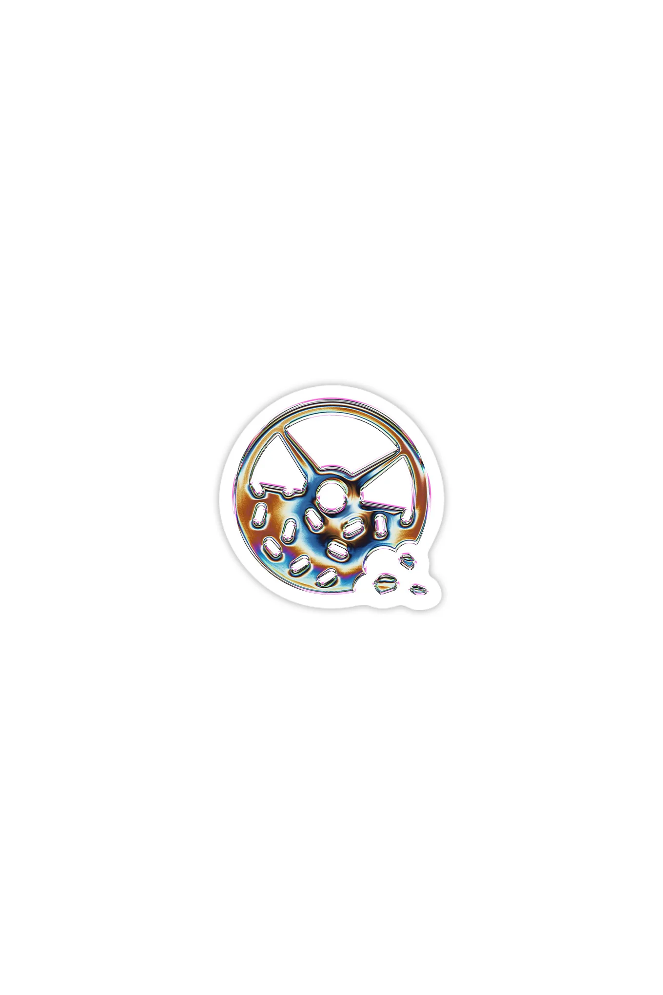 Kinda Gay Icon Vinyl Sticker