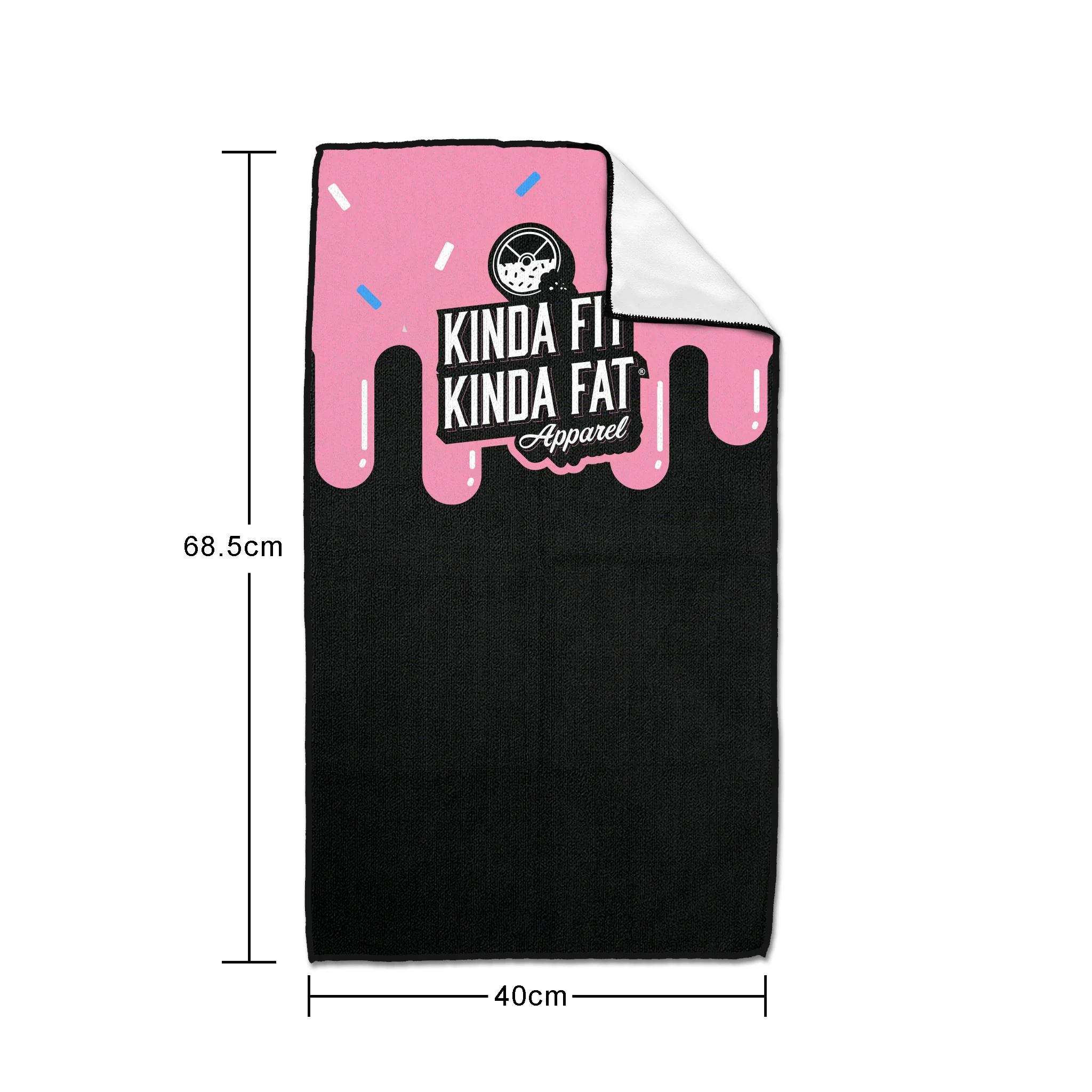 Drip Logo Gym Towel - Image 2