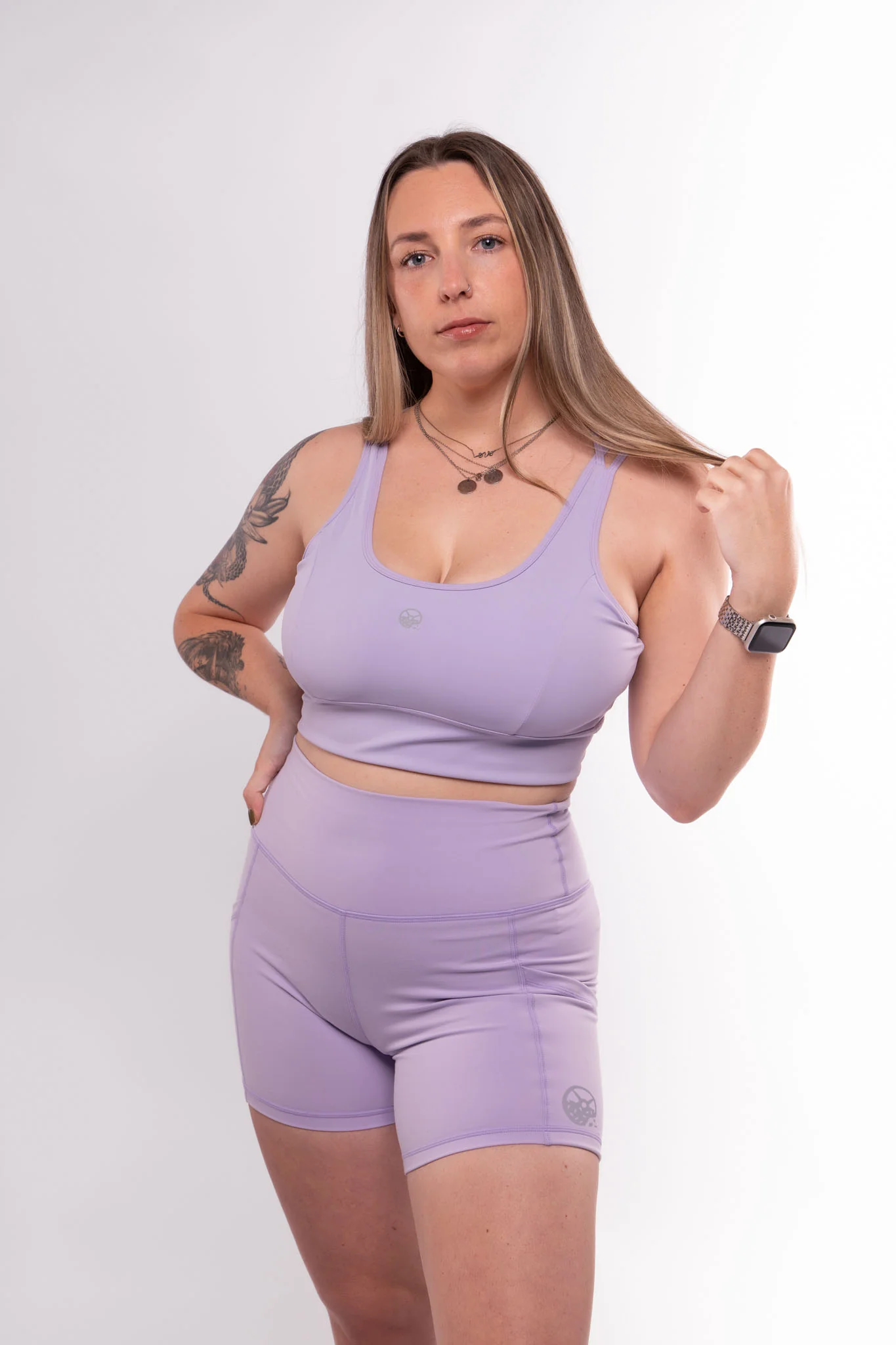 Ethereal Women's High-waisted Compression Shorts - Image 3