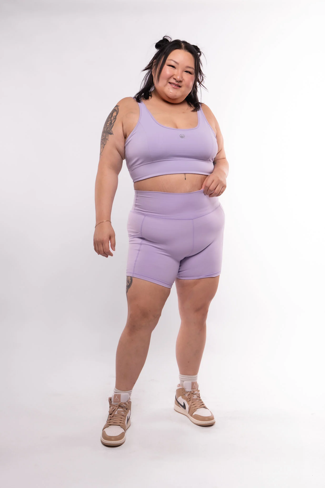 Ethereal Women's High-waisted Compression Shorts - Image 8