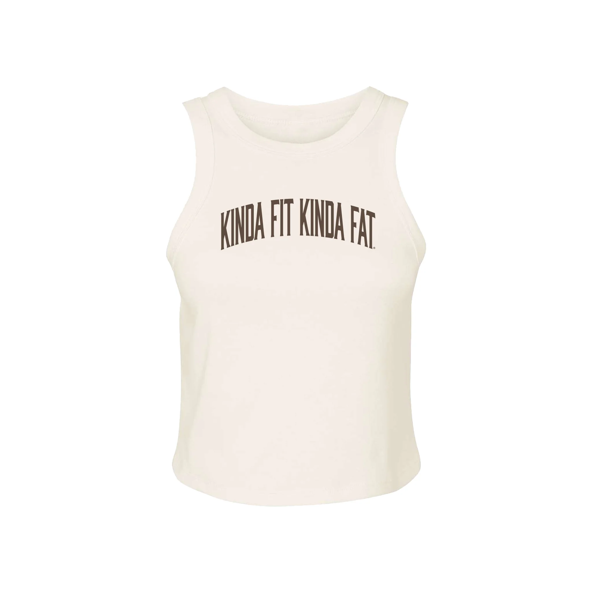 Fahrenheit Ribbed Crop Racer Tank - Image 7
