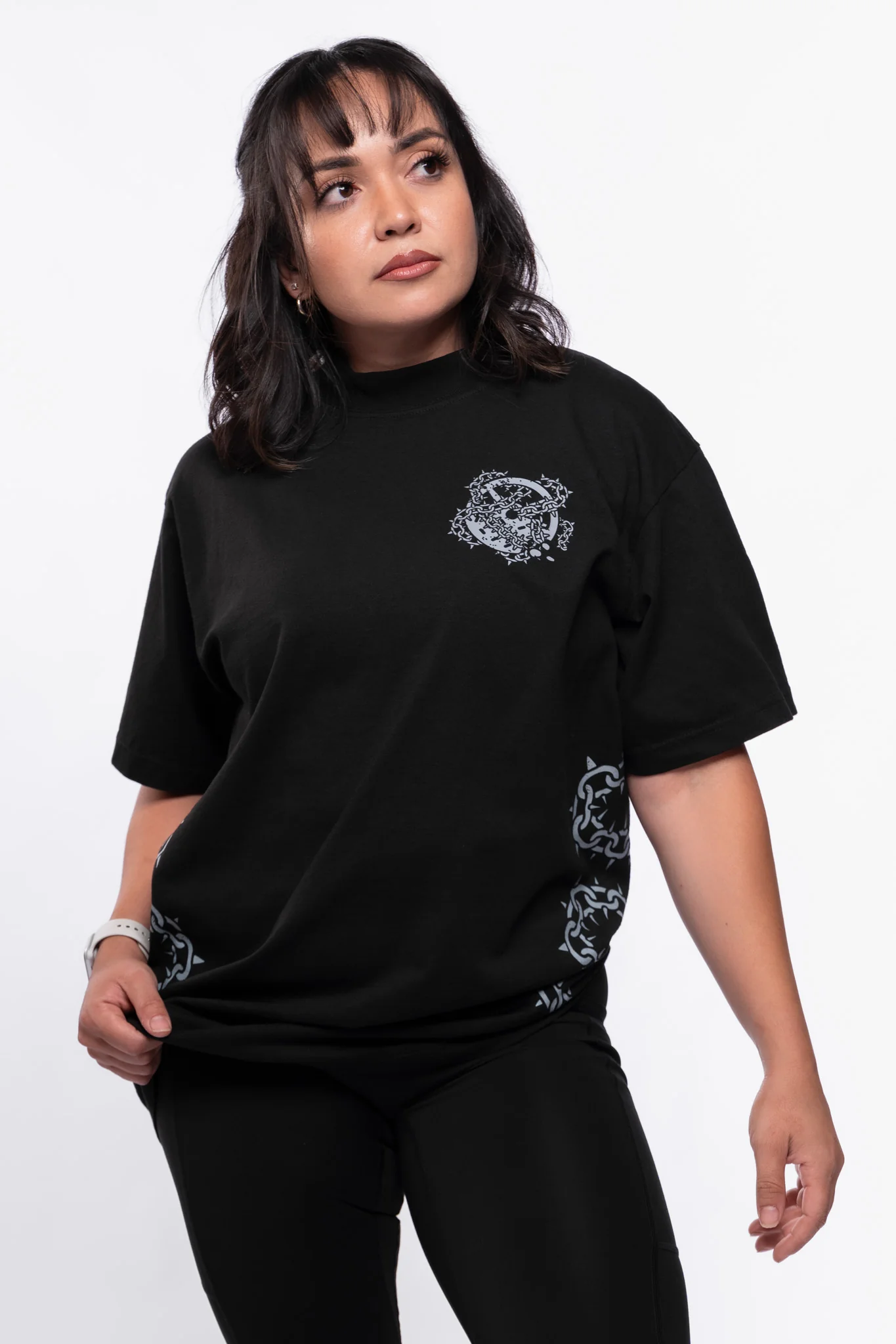 Food Chain Premium Oversized T-Shirt - Image 4