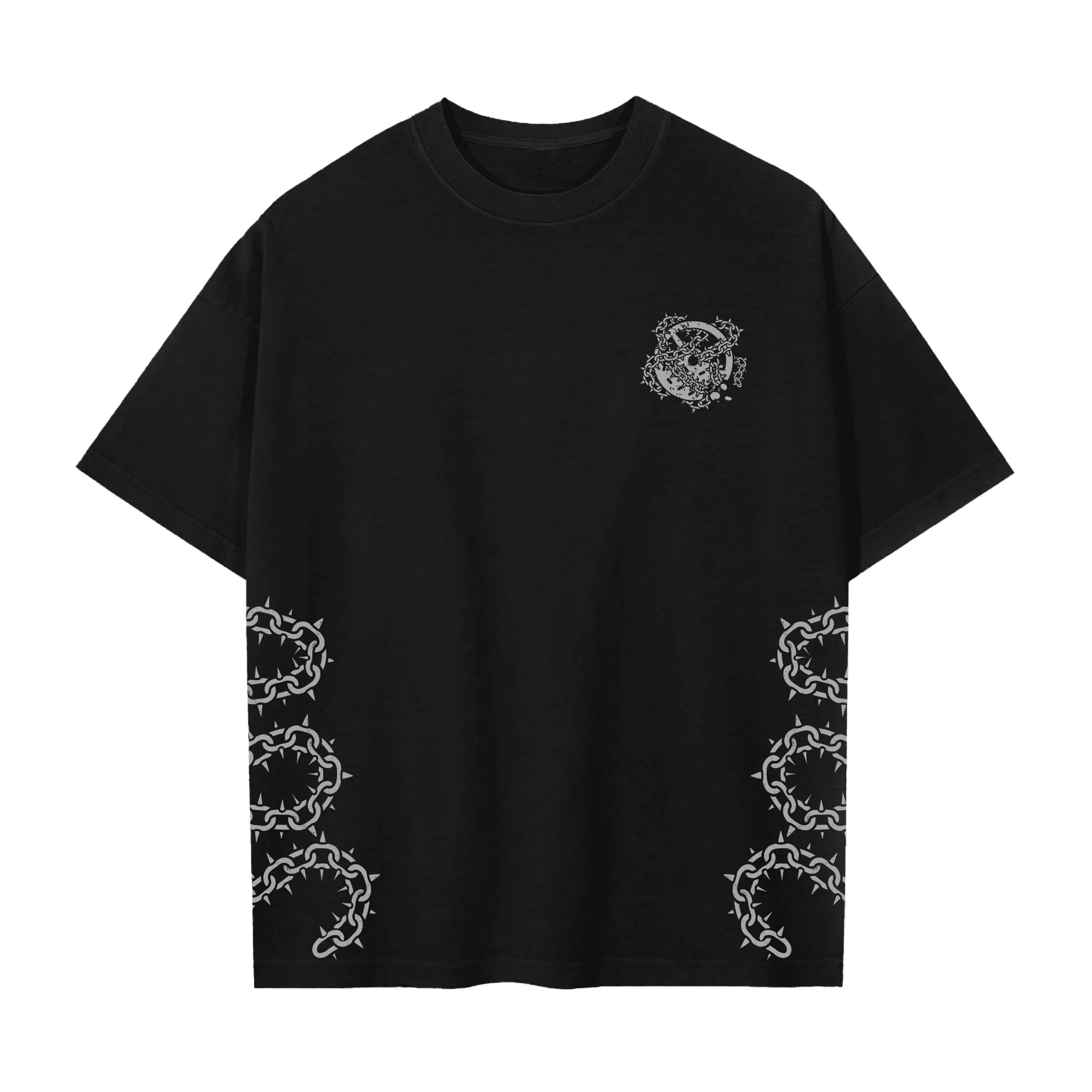 Food Chain Premium Oversized T-Shirt - Image 8