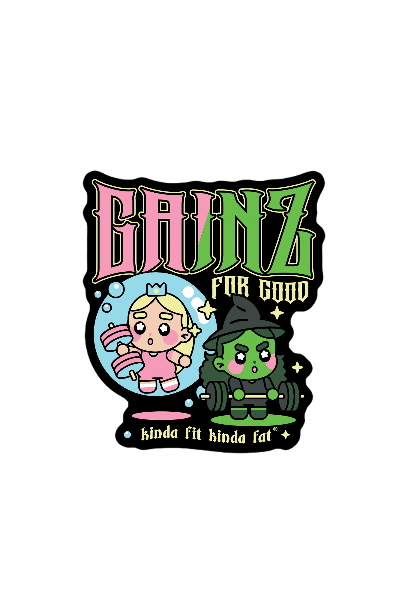 Gainz For Good Vinyl Sticker