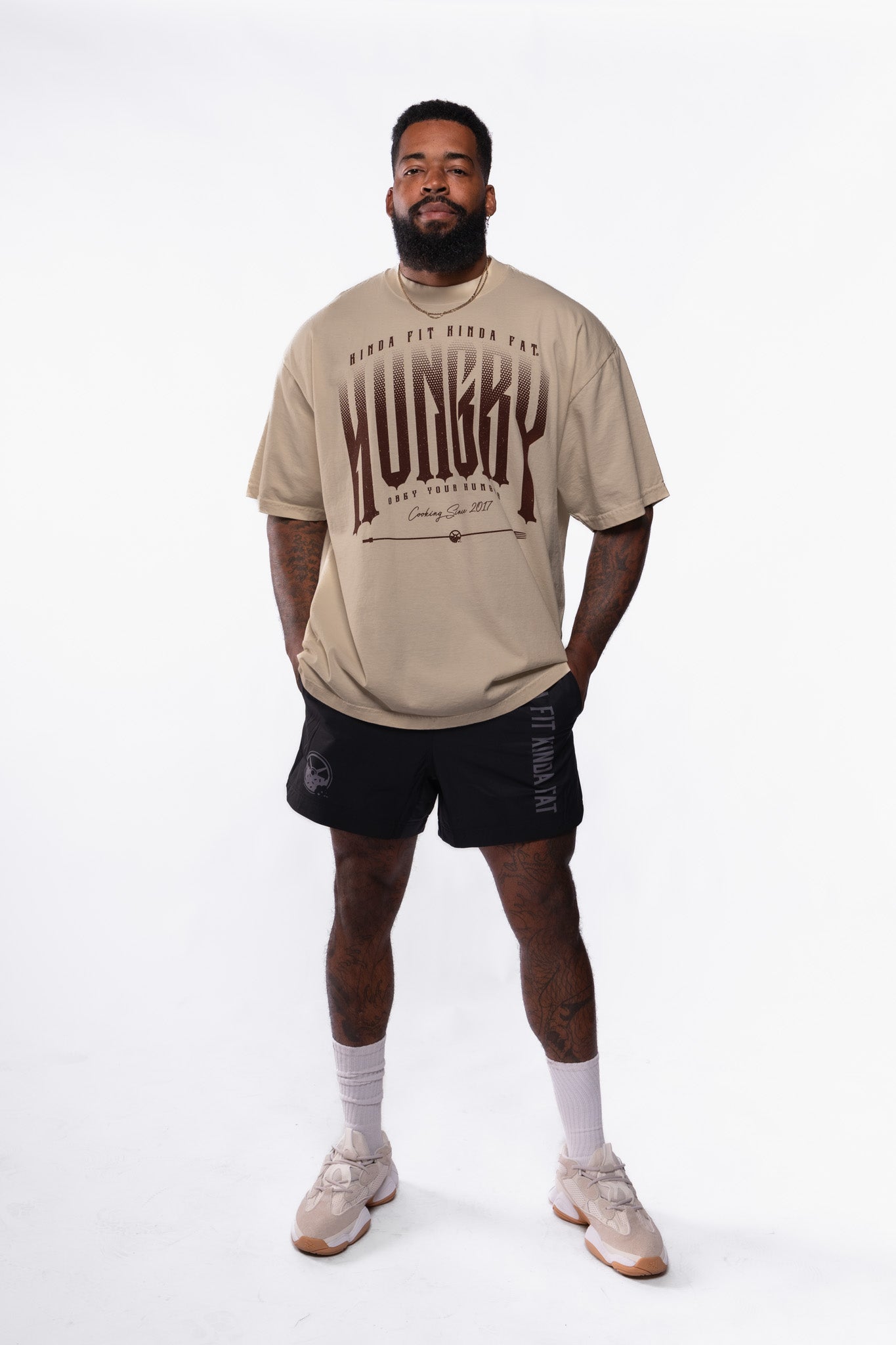 Hungry Premium Oversized T-Shirt - Image 6