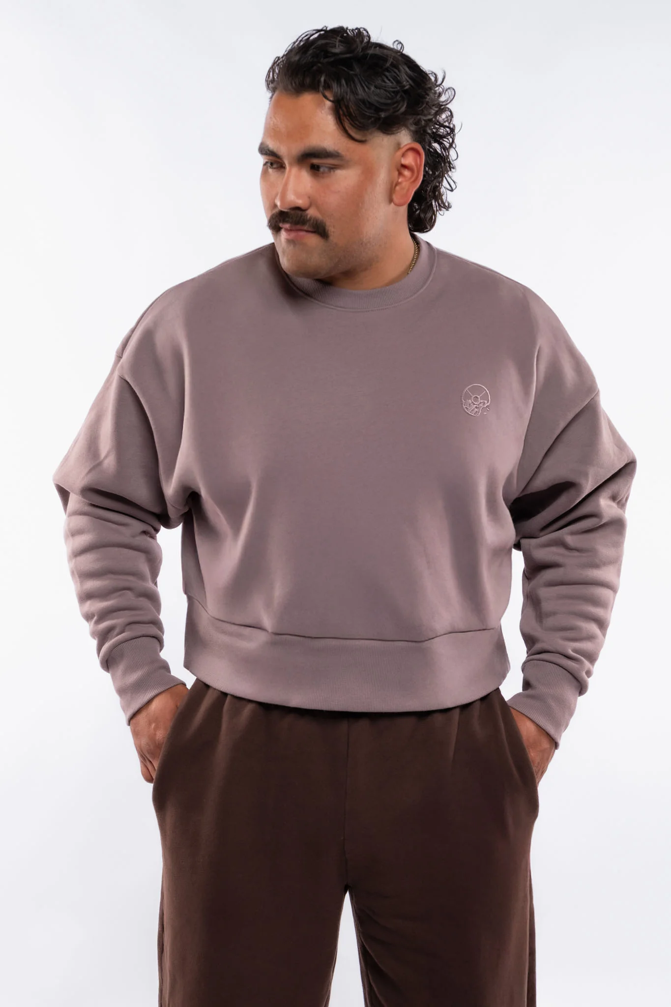 Icon Unisex Crop Crewneck - Image 5