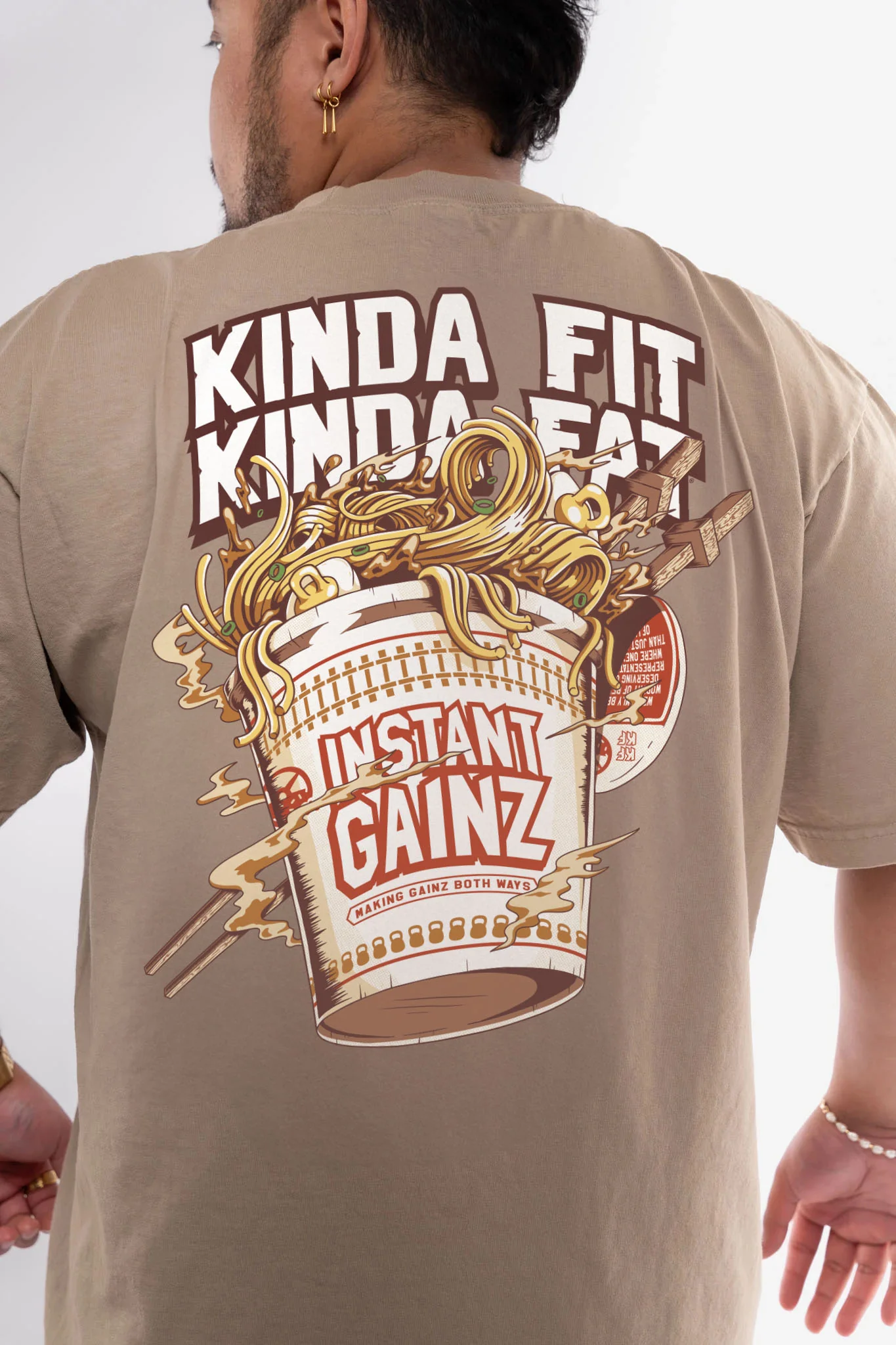 Instant Gainz Premium Oversized T-Shirt - Image 5