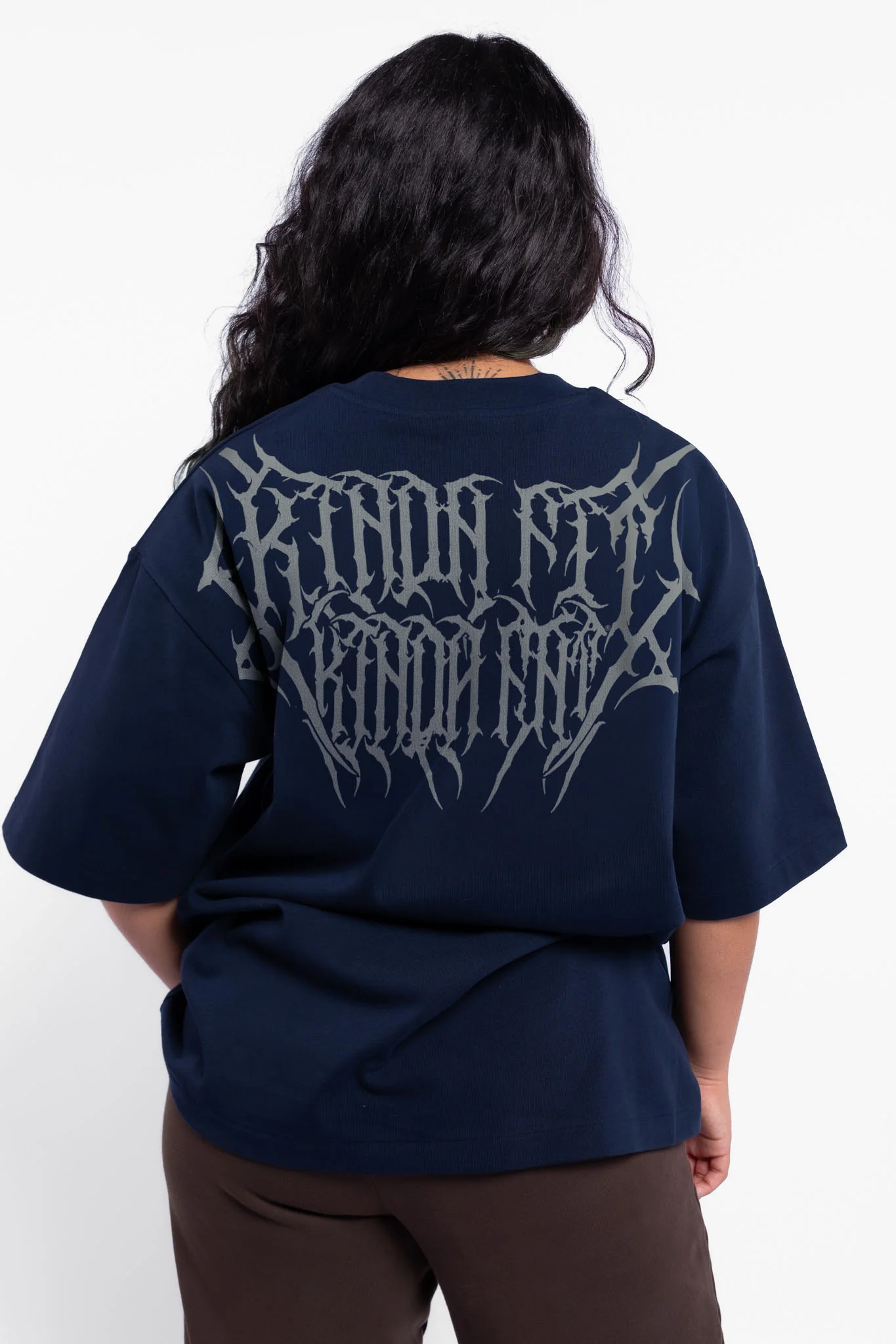 Iron Thorn Heavyweight Oversized T-Shirt - Image 3