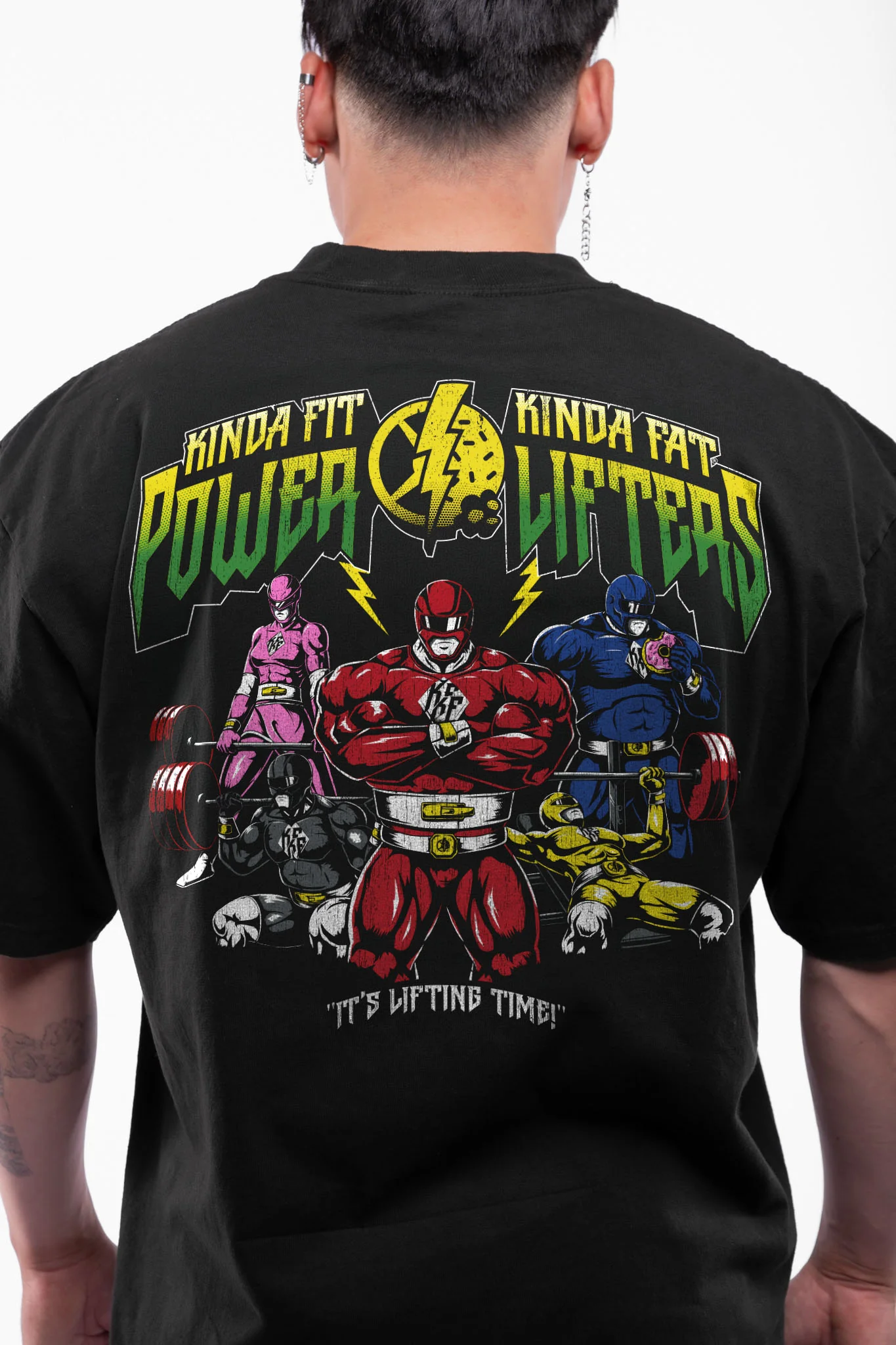 It's Lifting Time Premium Oversized T-Shirt - Image 5