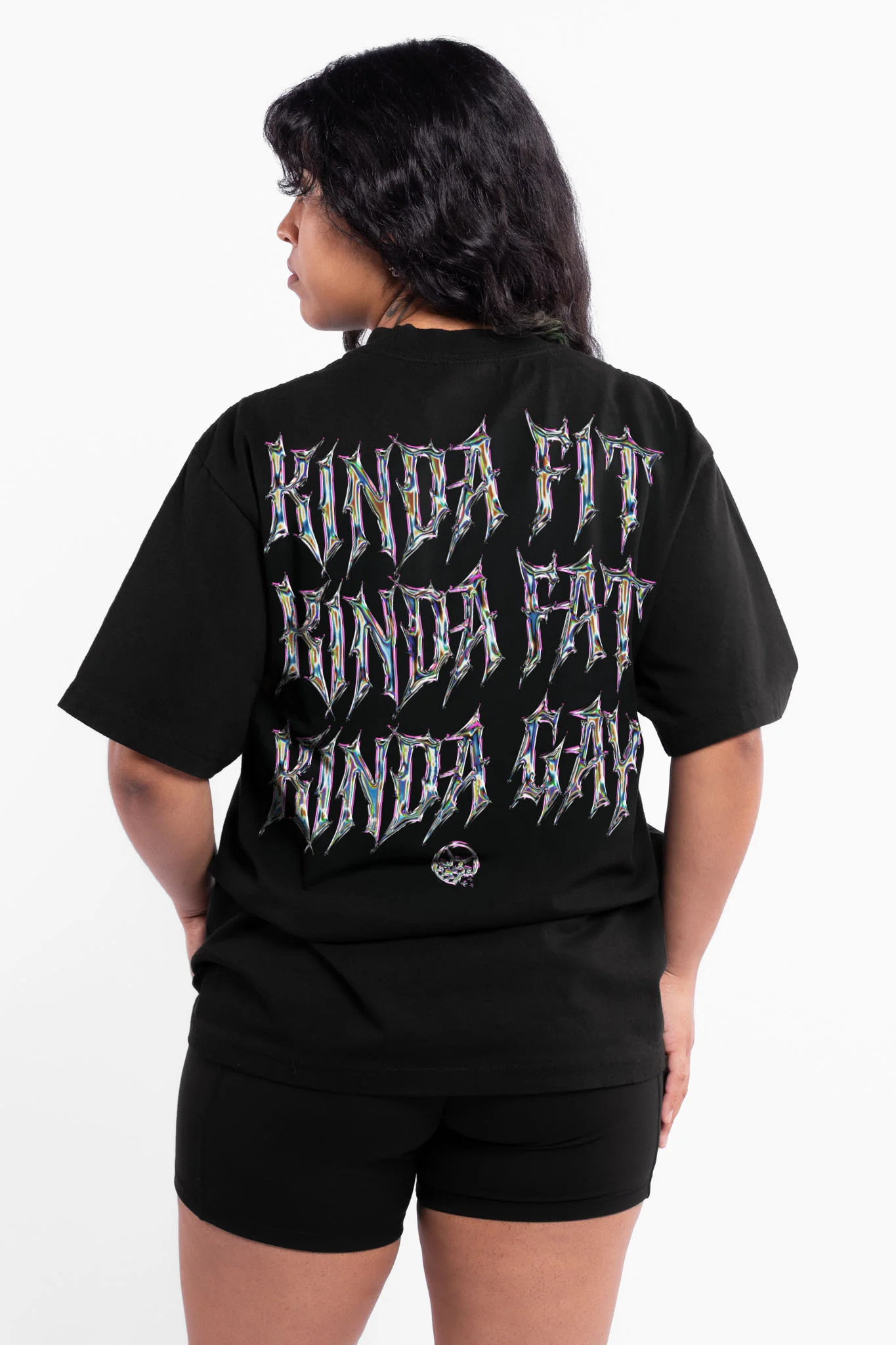 Kinda Gay Premium Oversized T-Shirt - Image 3