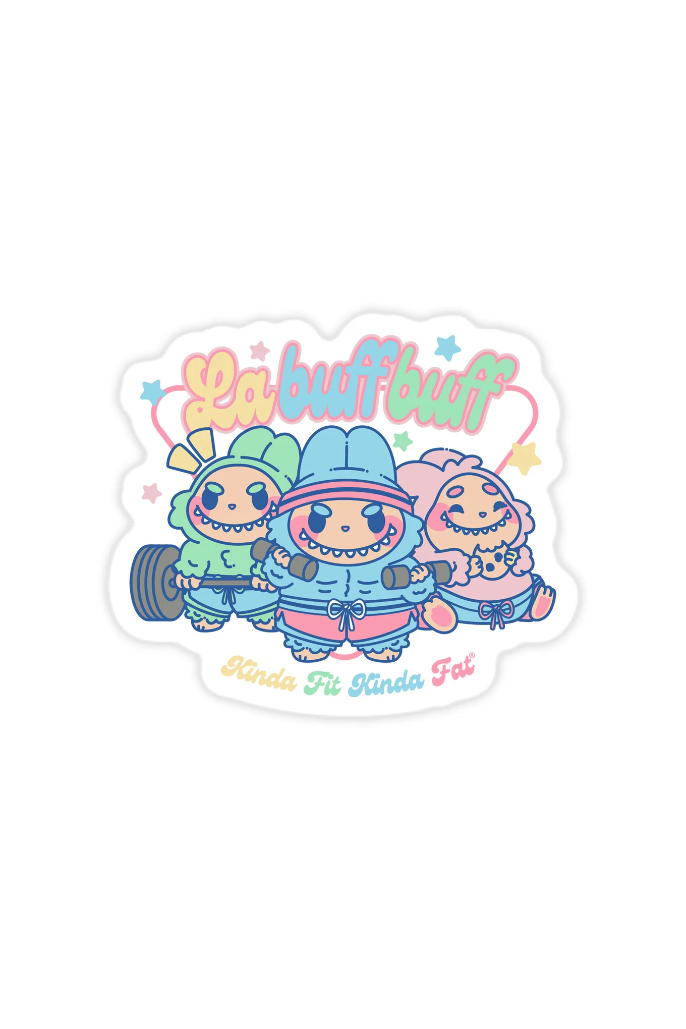 Labuffbuff Vinyl Sticker