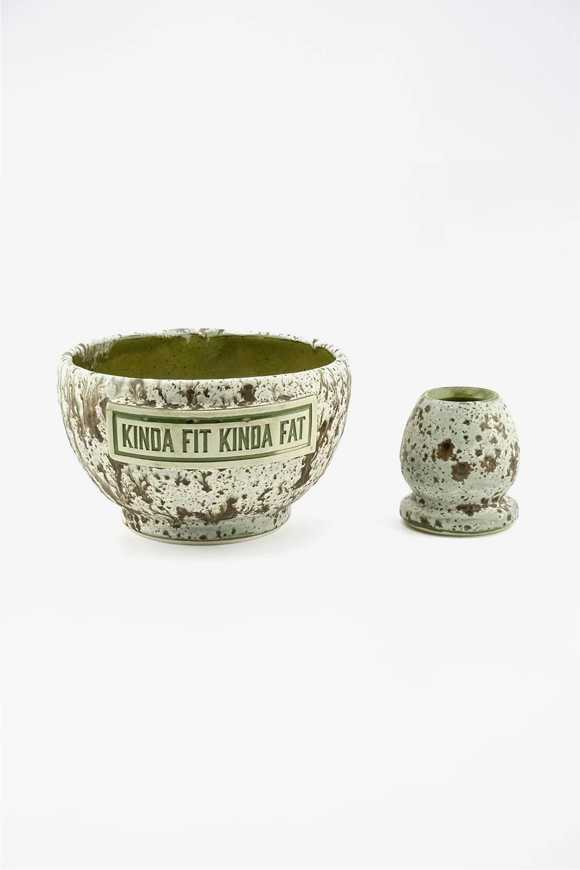 Latte Drip Matcha Bowl & Whisk Stand