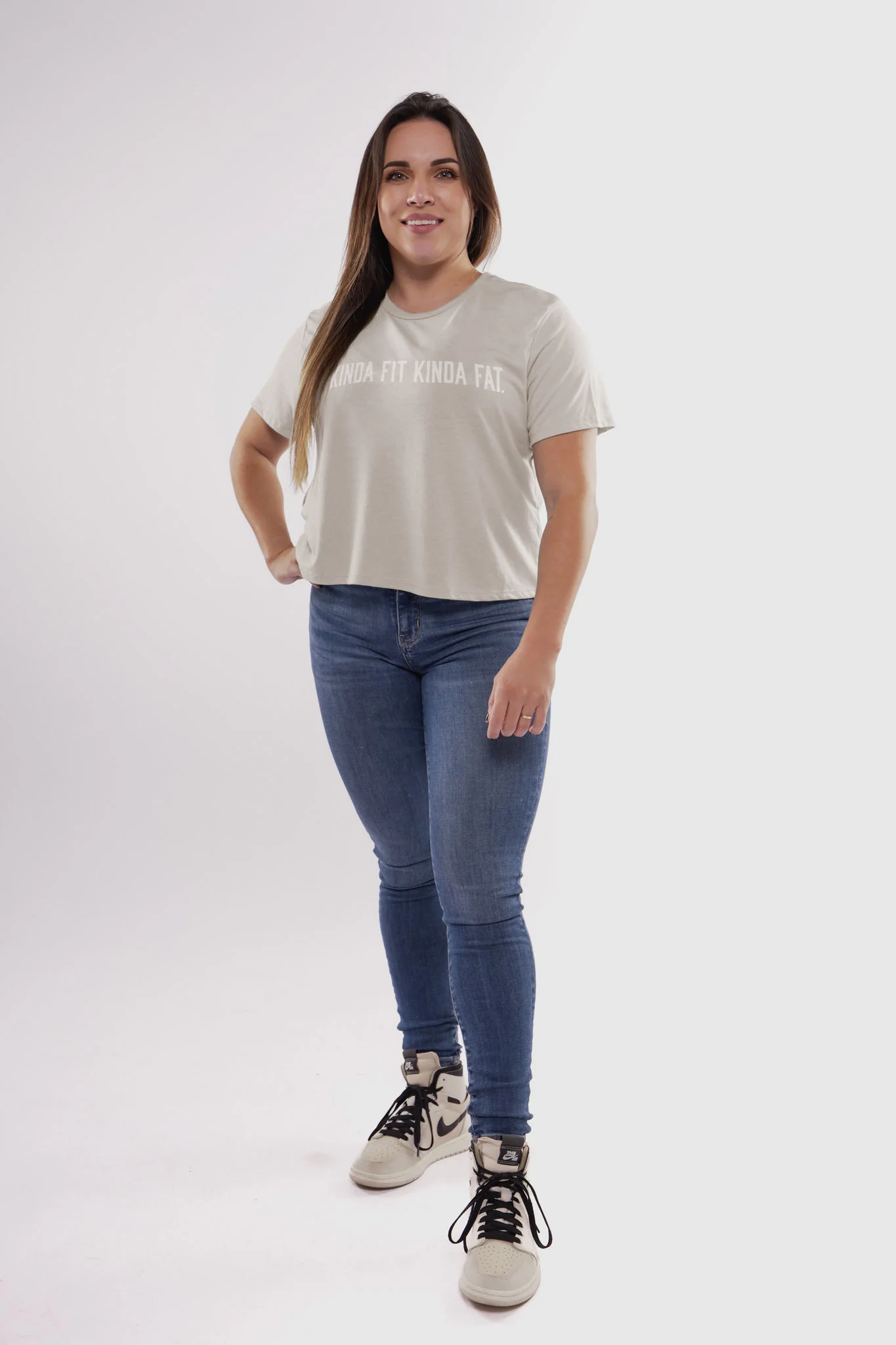 Lifting Latte Crop Top - Image 3