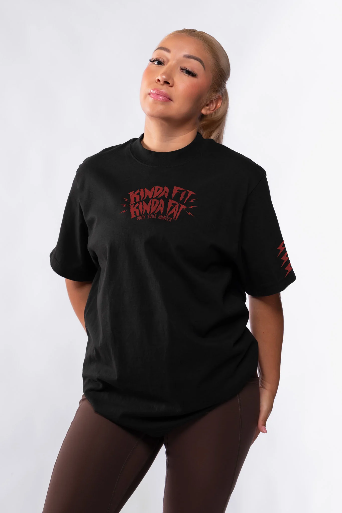 Macros & Cheese Premium Oversized T-Shirt - Image 4