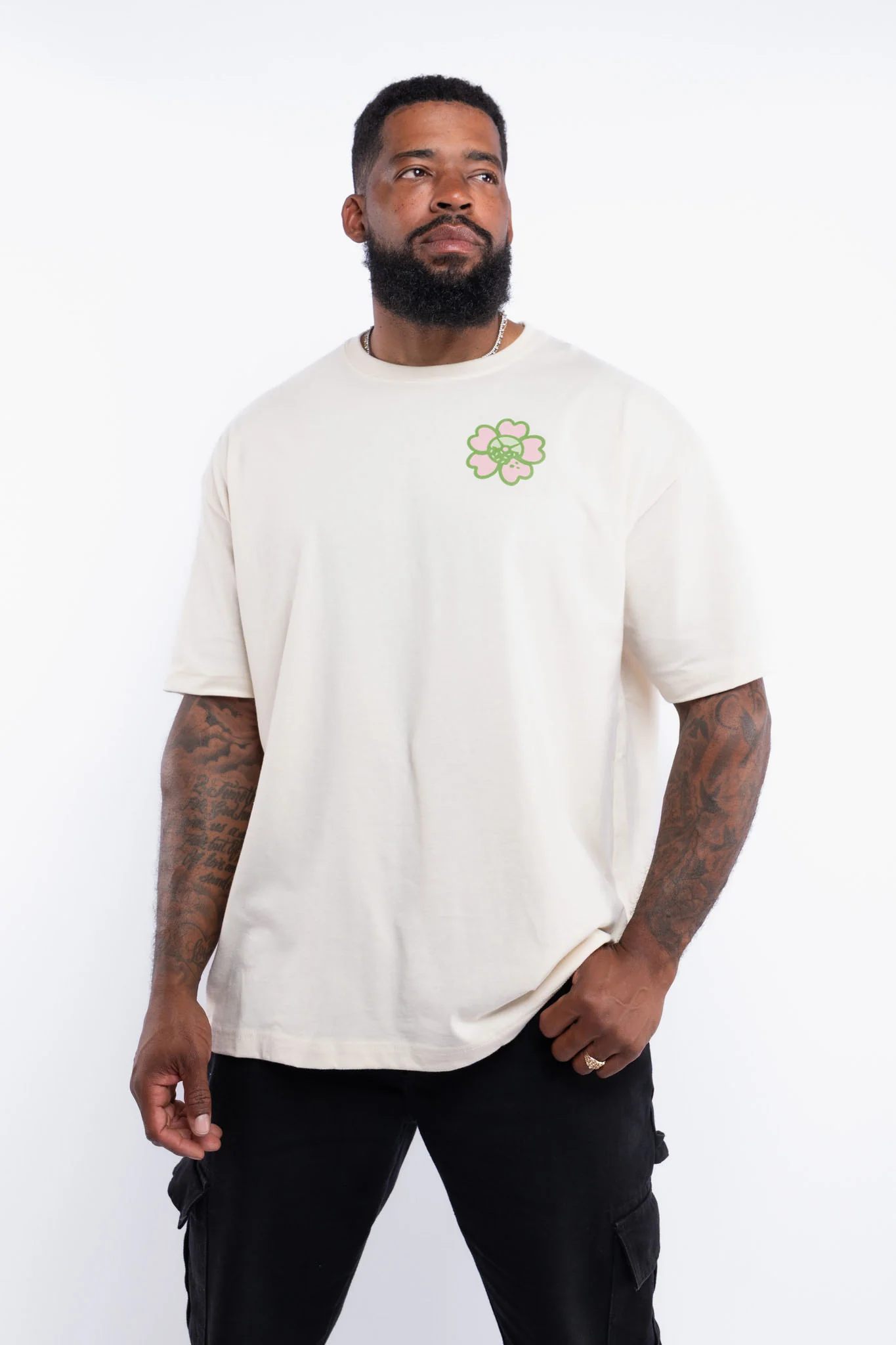 Muscle Matcha Deluxe Cotton T-Shirt - Image 4