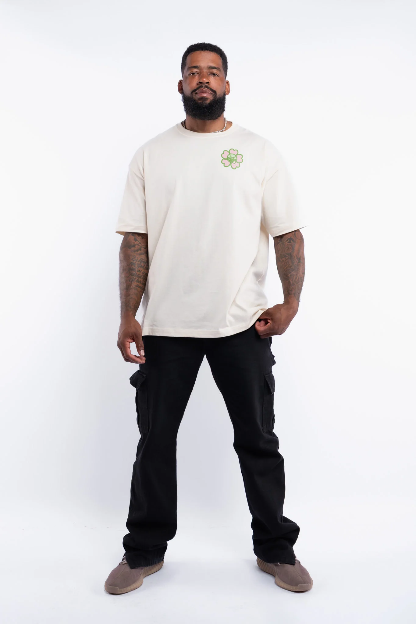 Muscle Matcha Deluxe Cotton T-Shirt - Image 8