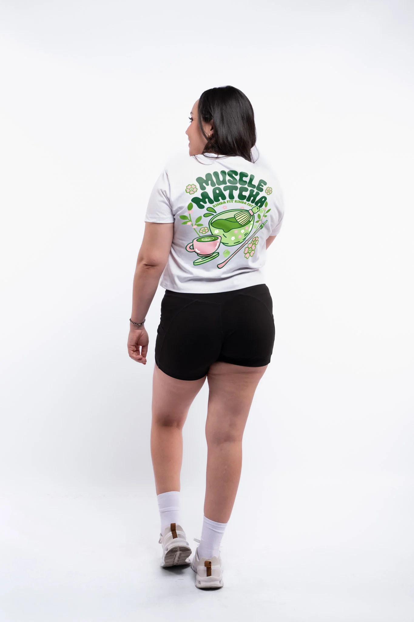 Muscle Matcha Women's Boxy Tee - Image 4