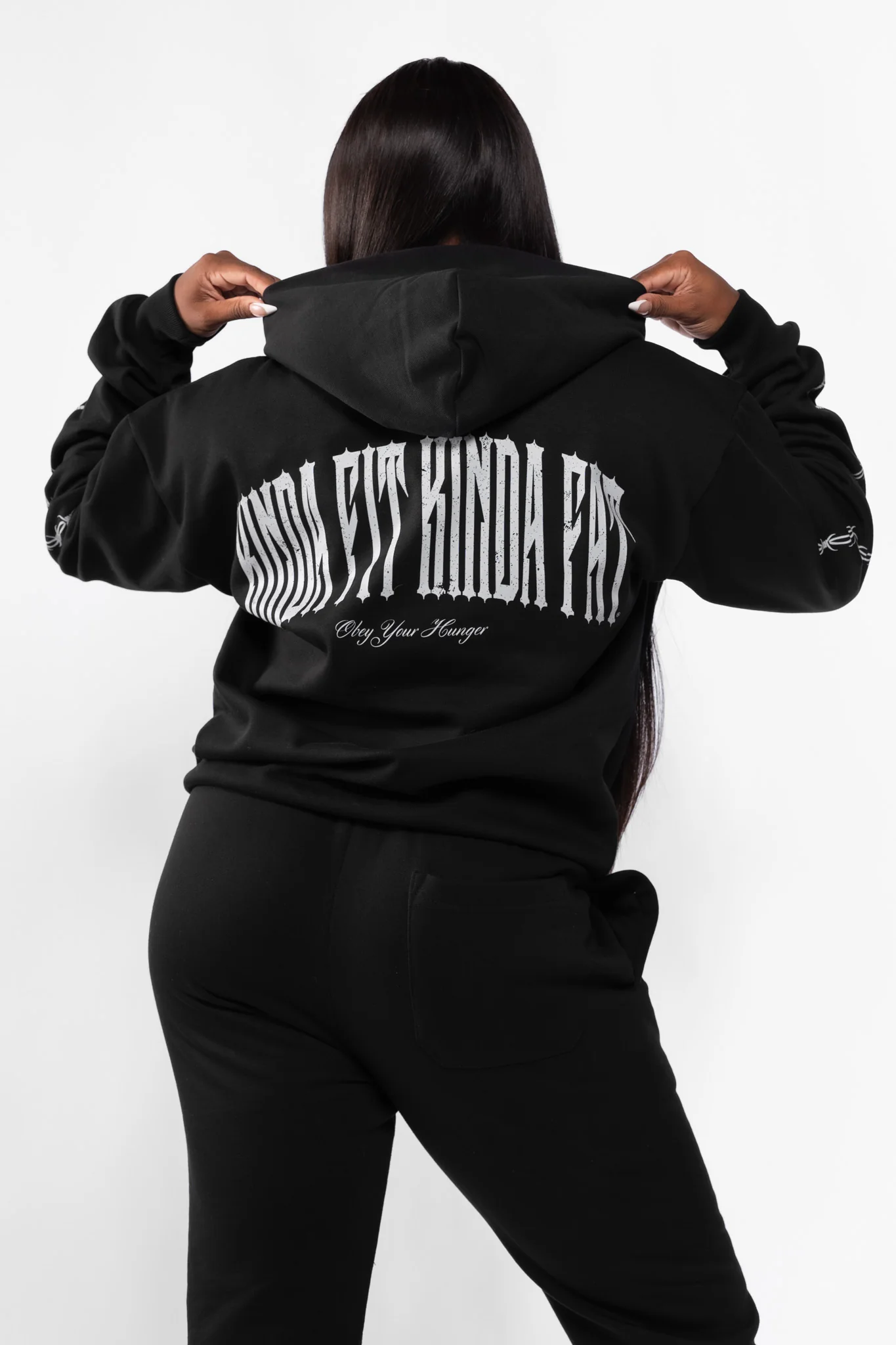 Obey Your Hunger Premium Heavyweight Hoodie - Image 3