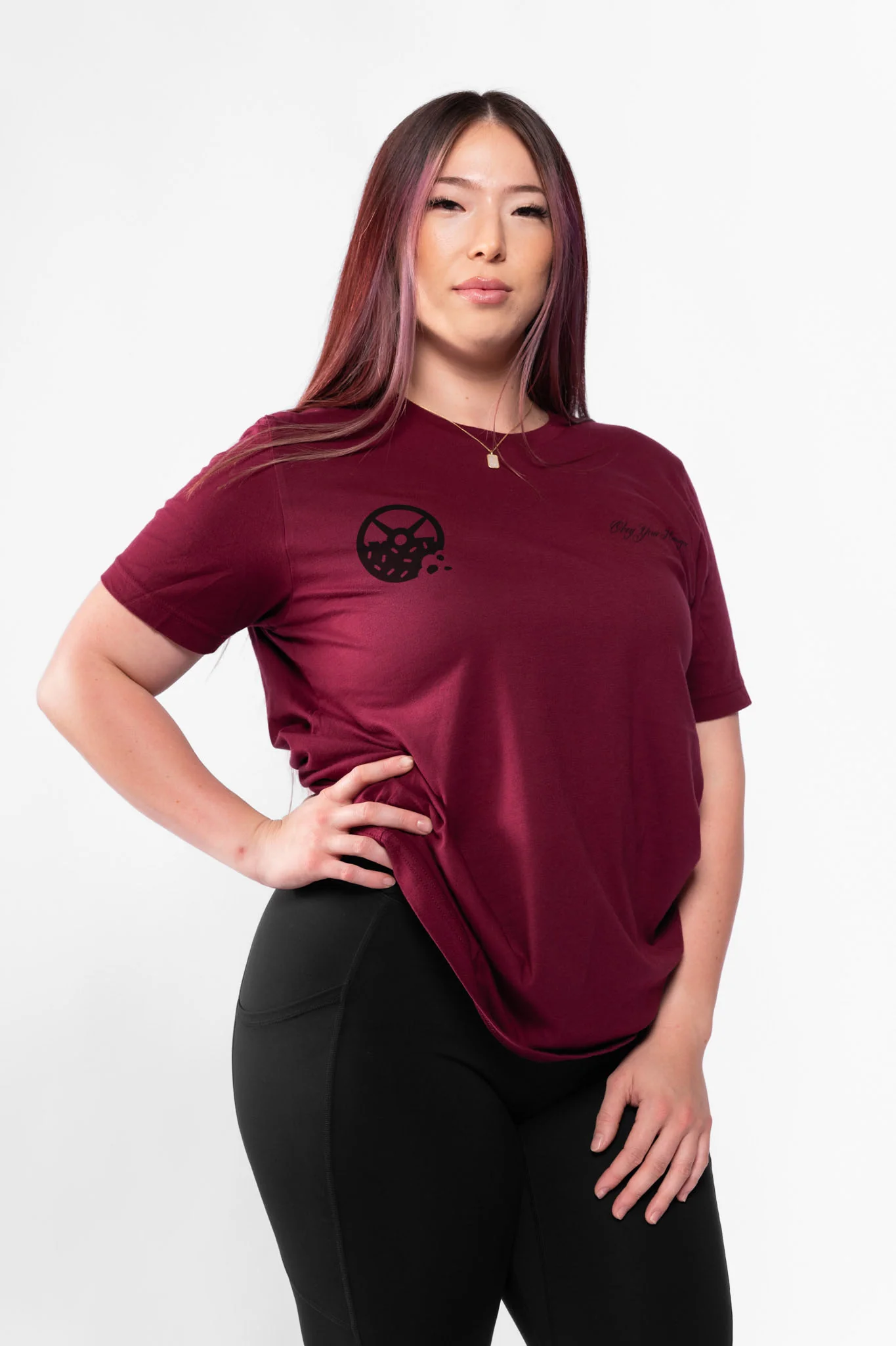 Obey Your Hunger Signature Cotton T-Shirt - Image 4