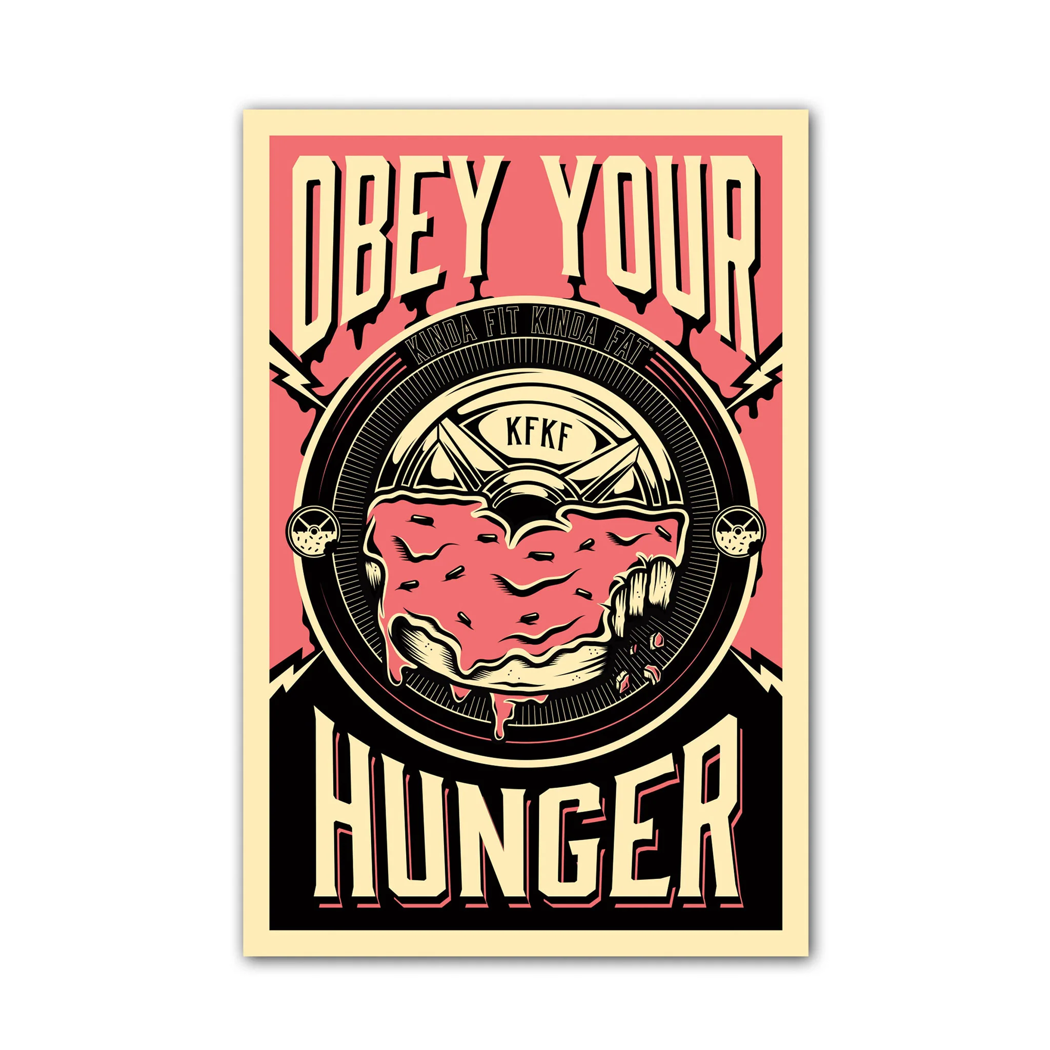 Obey Your Hunger Sticker