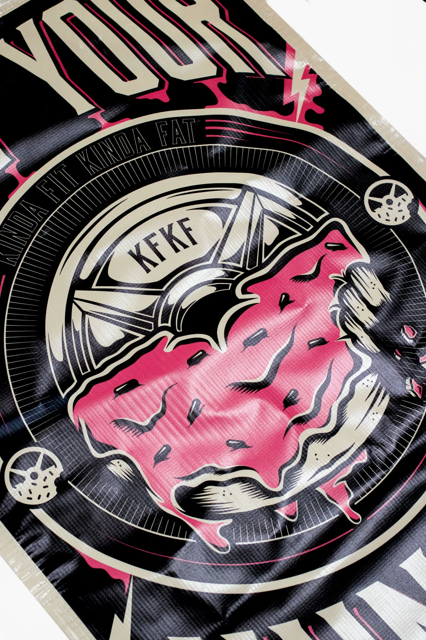 Obey Your Hunger Vinyl Banner - Image 2