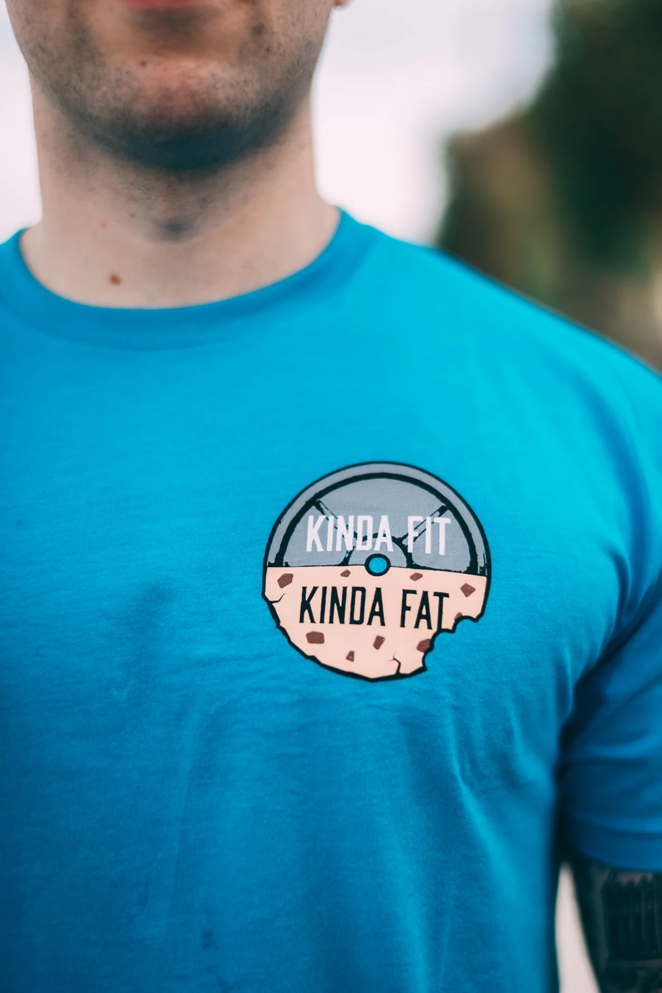 Blue Chocolate Chip Cookie Shirt - Image 5