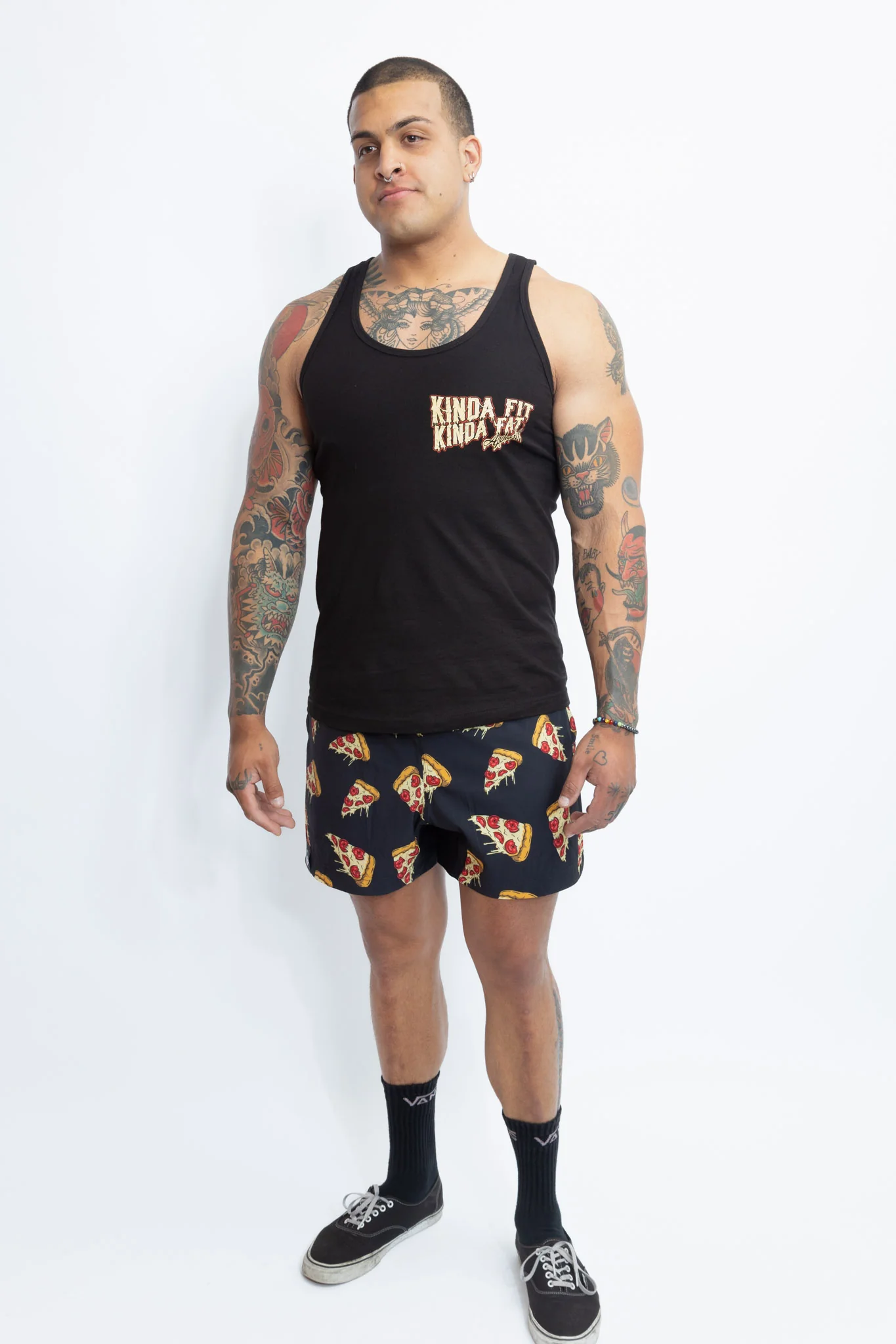 Plateroni Pizza Tank Top - Image 6