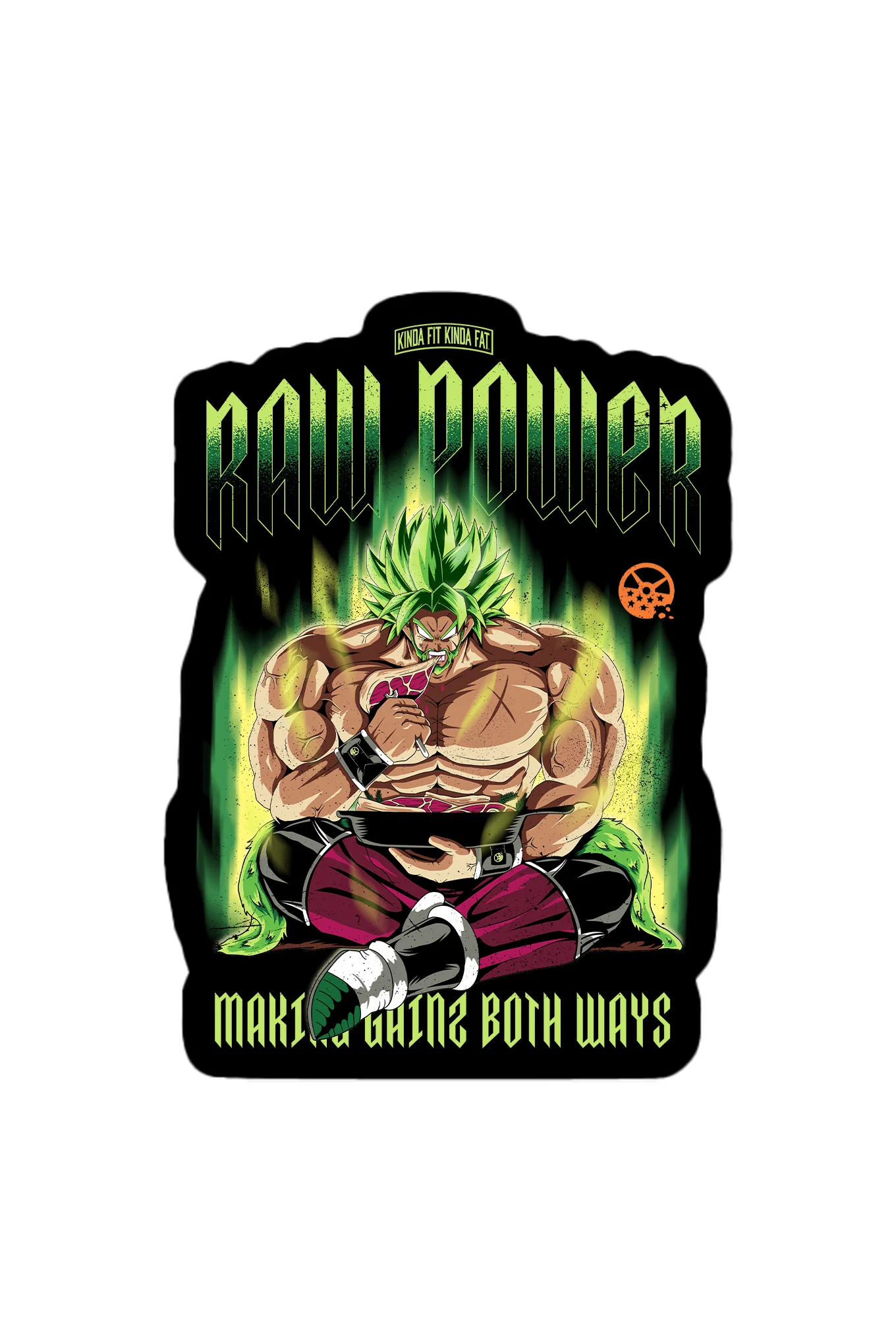 Raw Power Vinyl Sticker