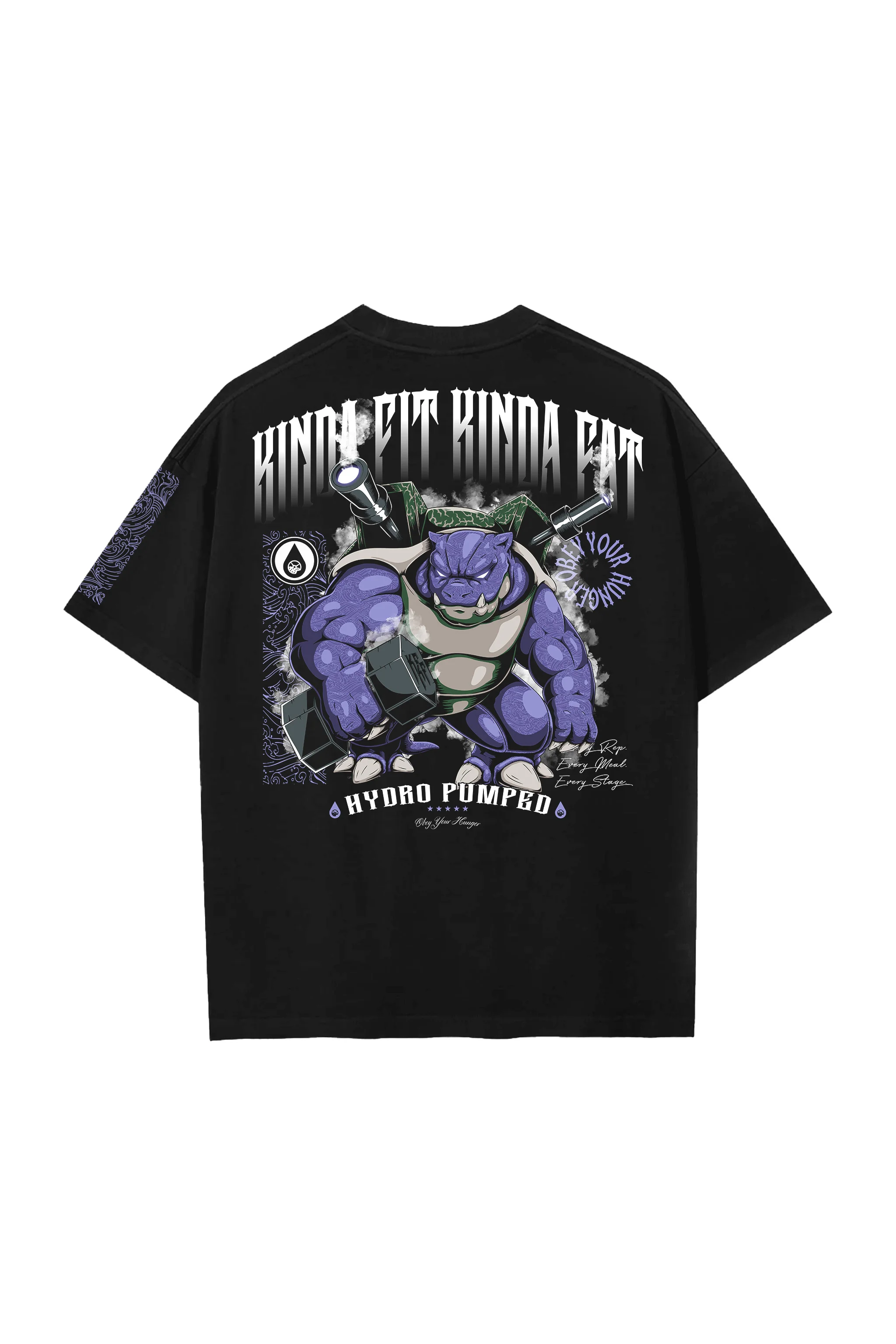 Shiny Hydro Pumped Premium Oversized T-Shirt (VIP Exclusive) - Image 12