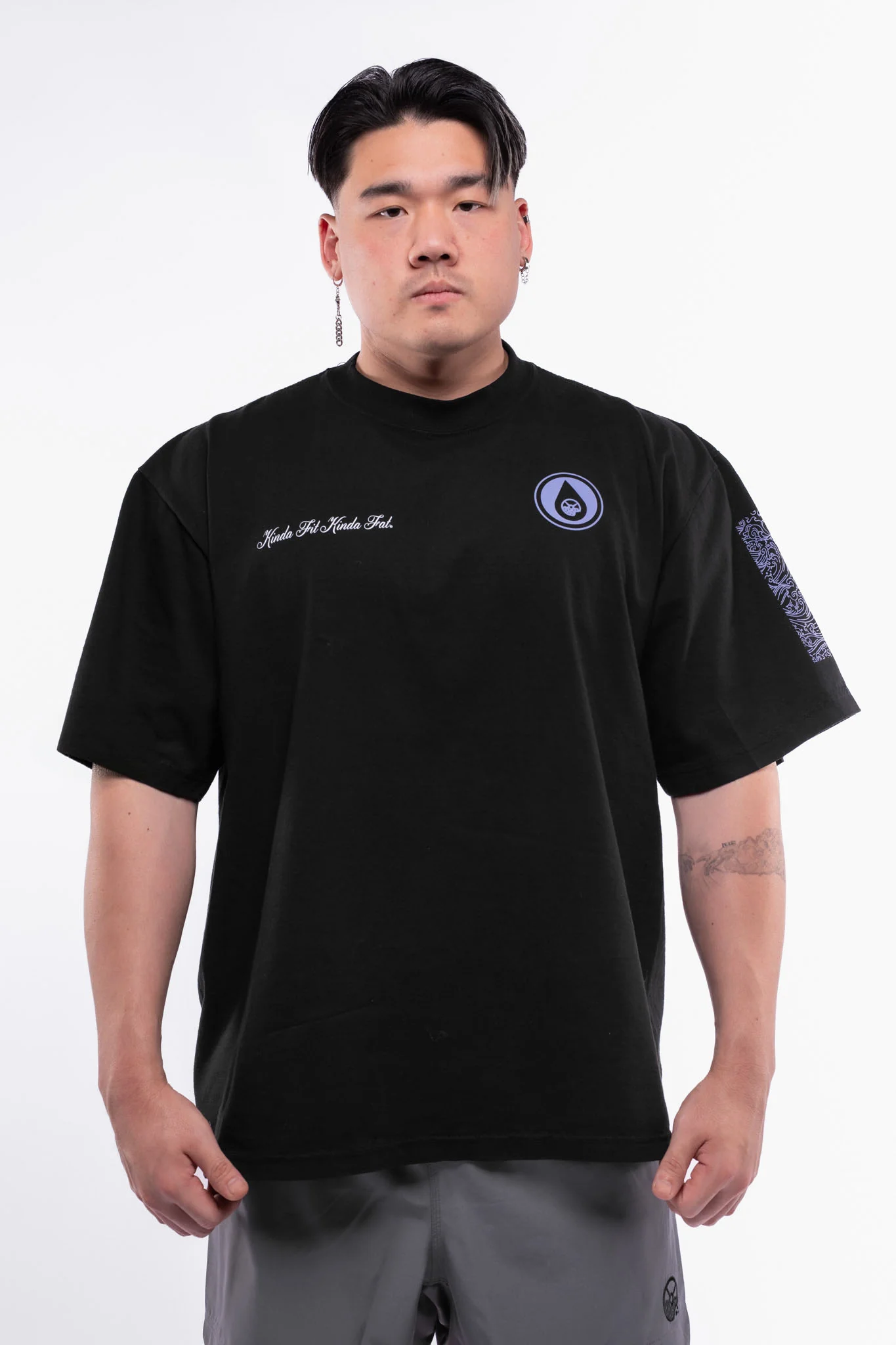 Shiny Hydro Pumped Premium Oversized T-Shirt (VIP Exclusive) - Image 2