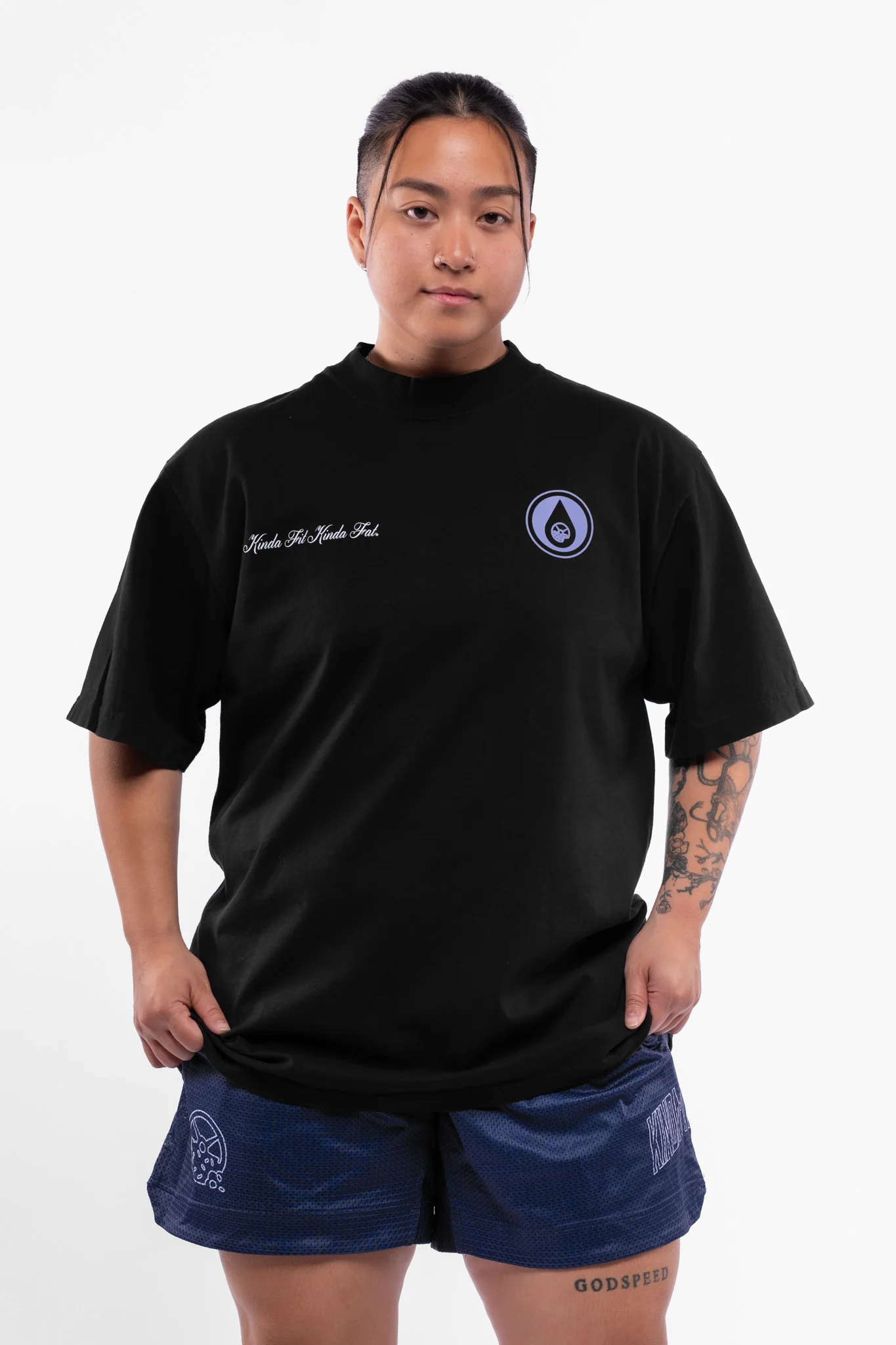 Shiny Hydro Pumped Premium Oversized T-Shirt (VIP Exclusive) - Image 4