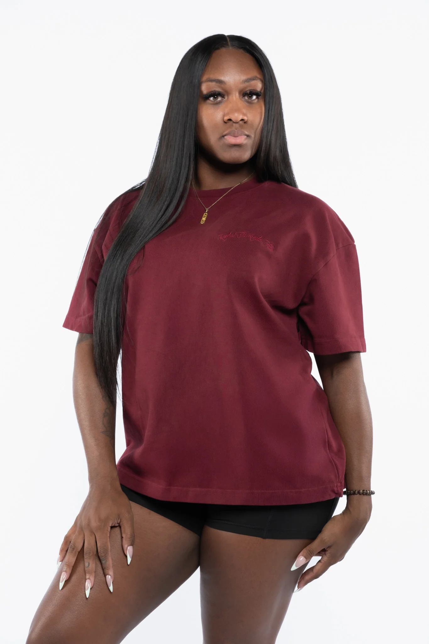 Trojan Heavyweight Textured Ribbed Tee - Image 3