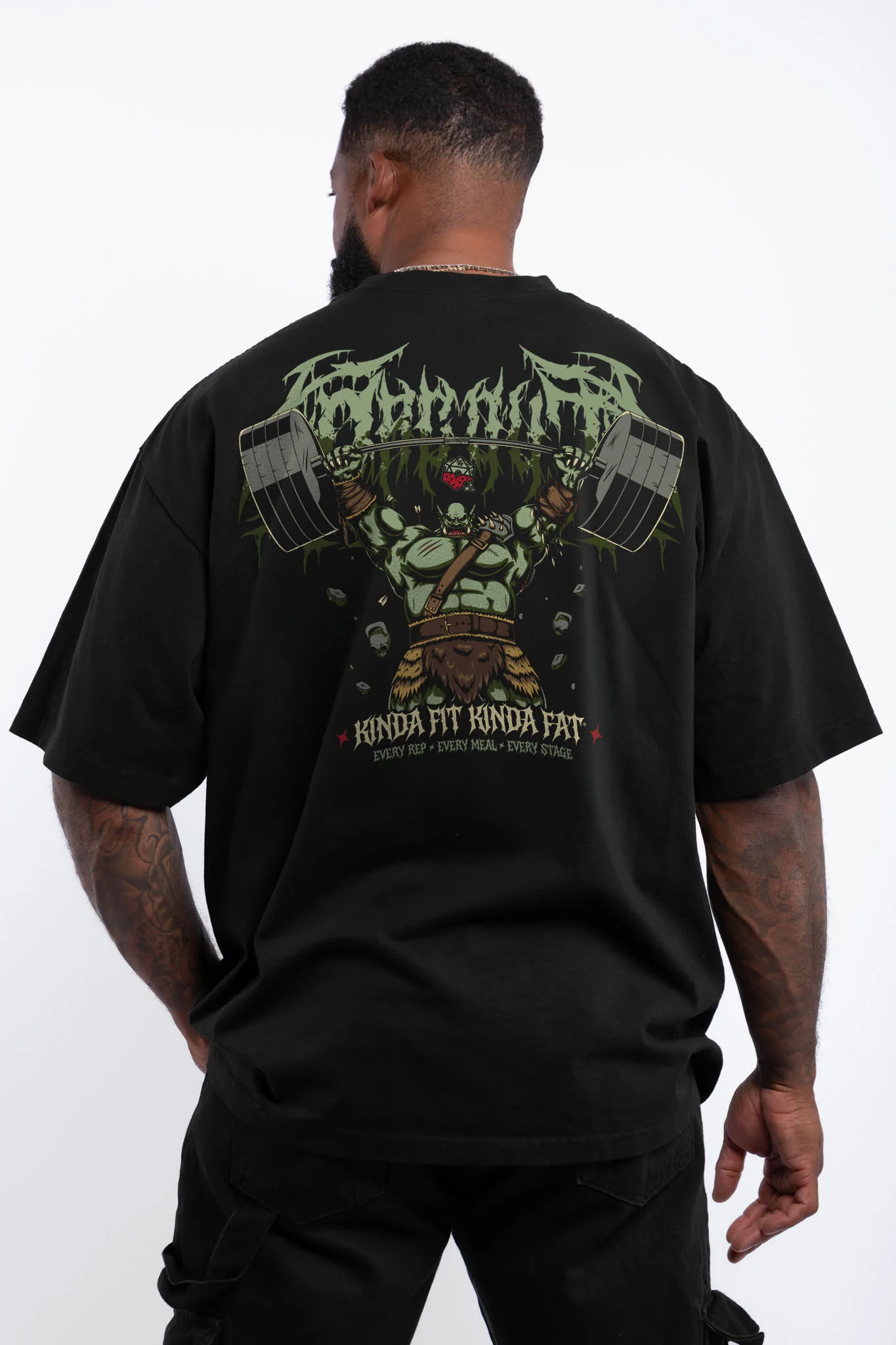 W-orc Out Premium Oversized T-Shirt