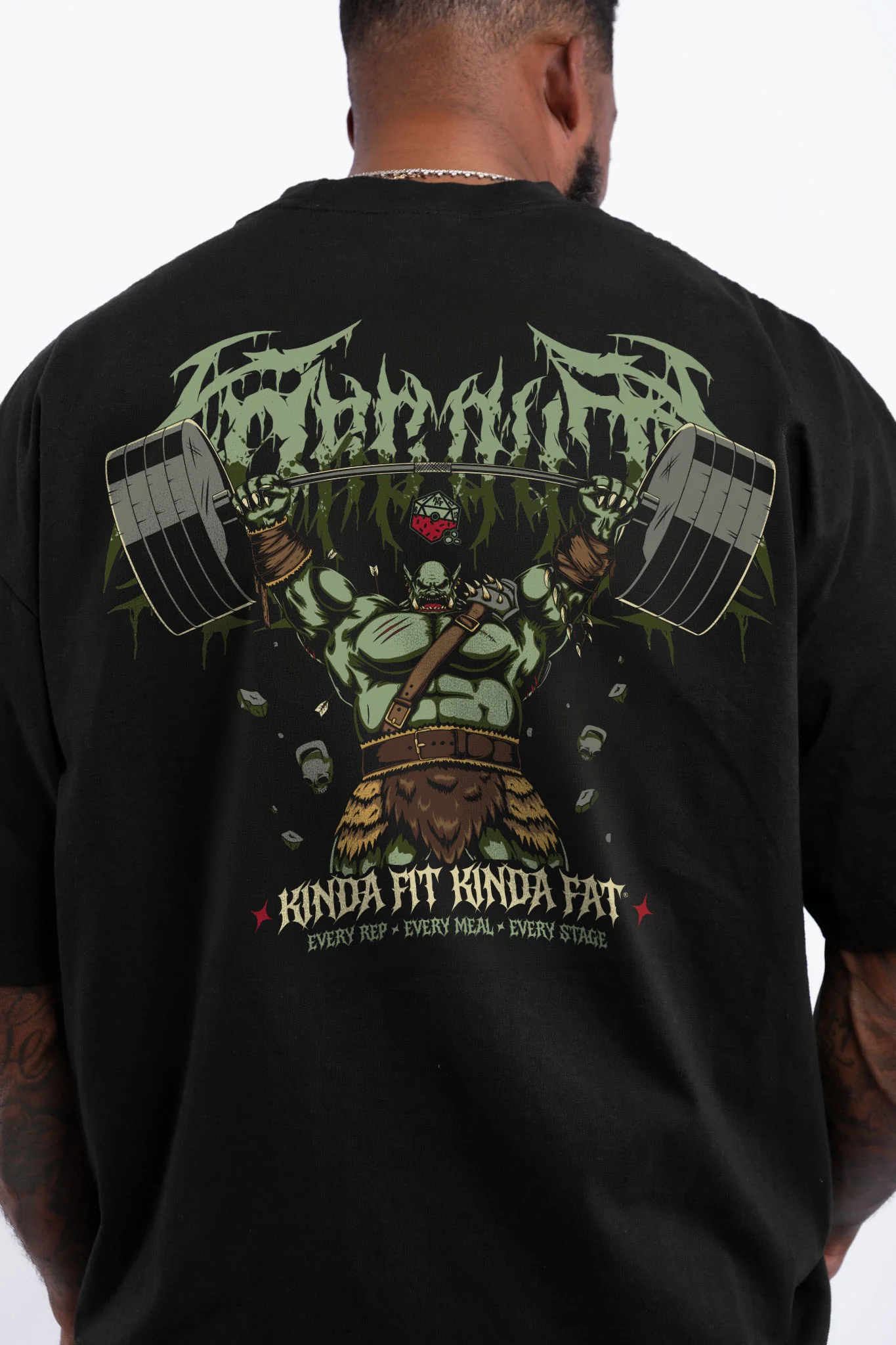 W-orc Out Premium Oversized T-Shirt - Image 5