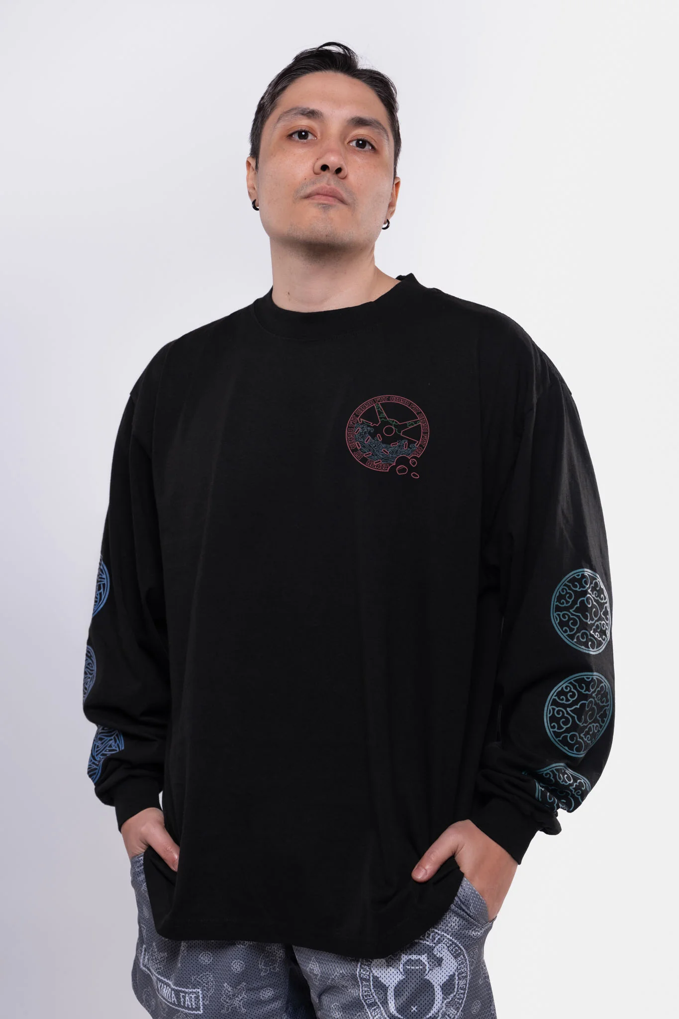 Wheyquaza vs Gyarolldos Premium Oversized Longsleeve - Image 3