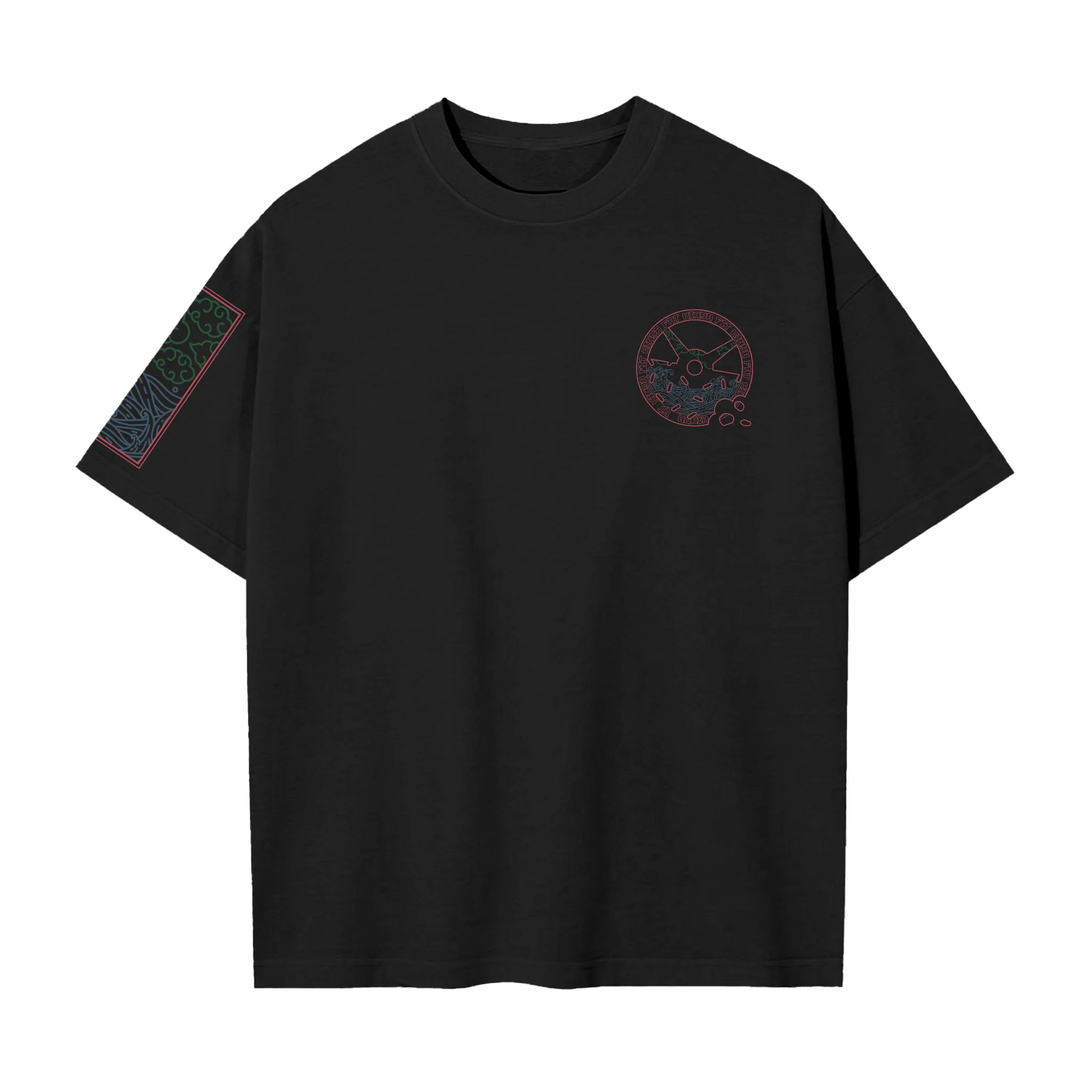 Wheyquaza vs Gyarolldos Premium Oversized T-Shirt - Image 8