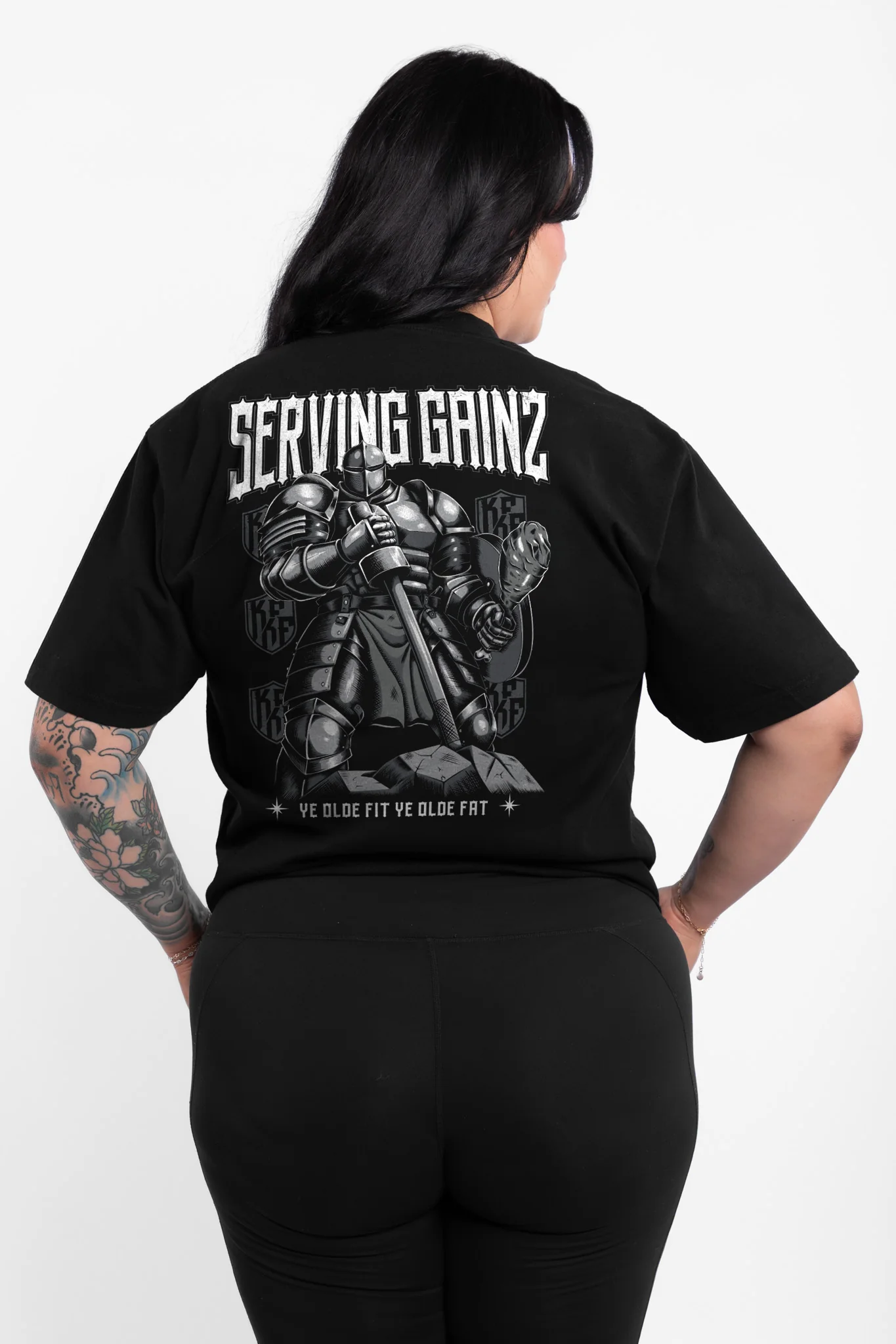 Ye Olde Gainz Premium Oversized T-Shirt - Image 3