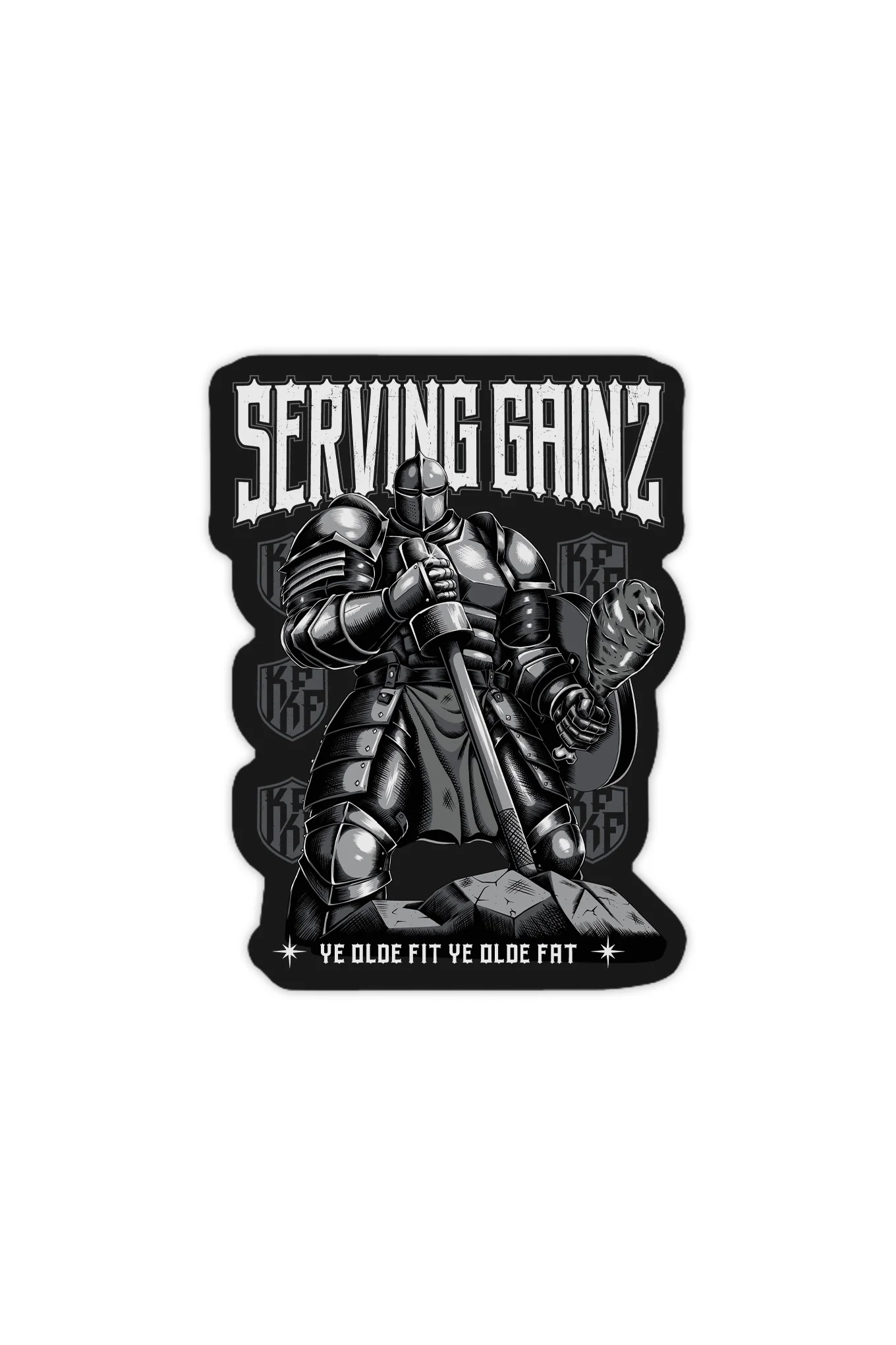 Ye Olde Gainz Vinyl Sticker