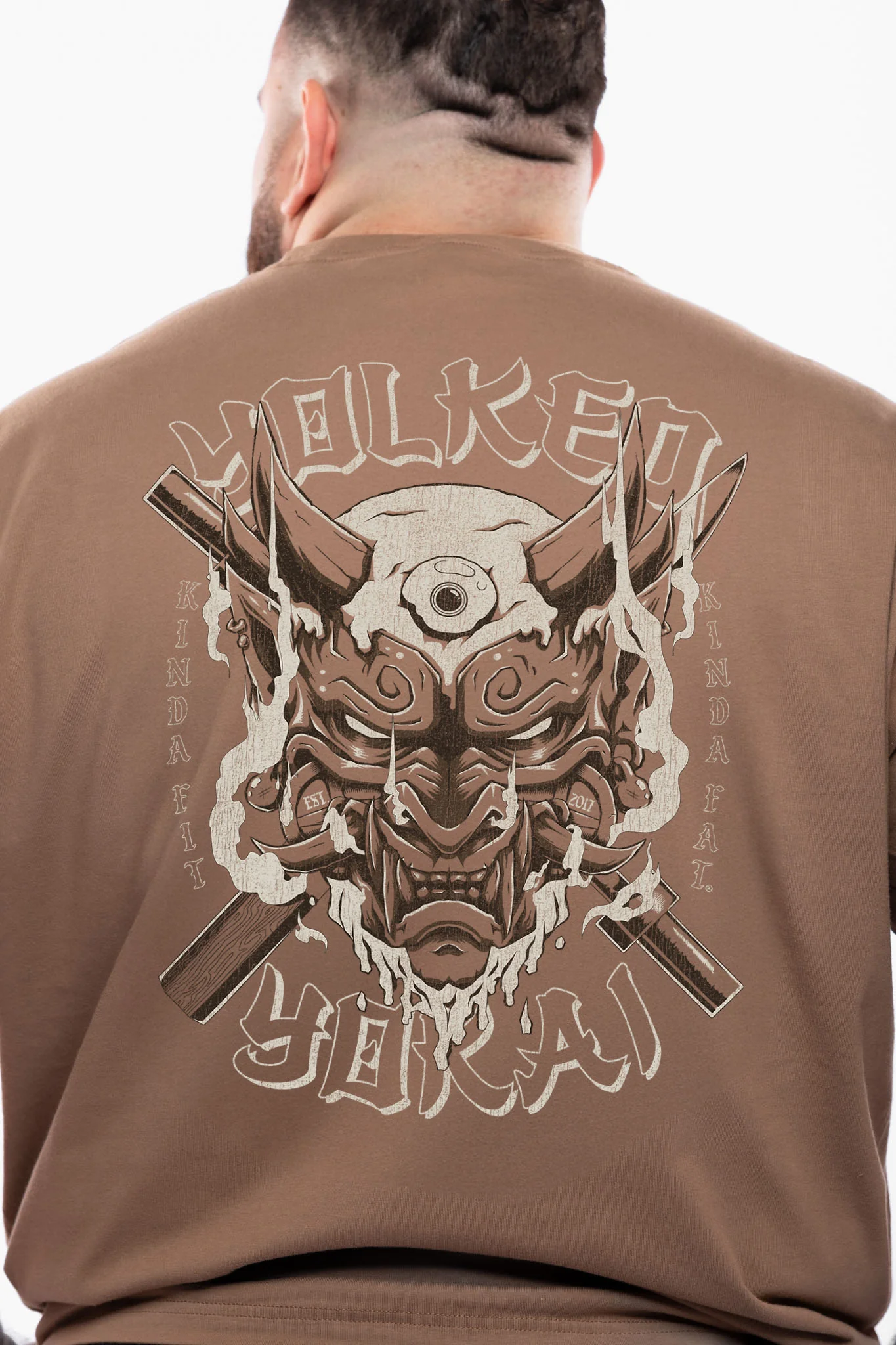 Yolked Yokai V2 Deluxe Cotton T-Shirt - Image 3